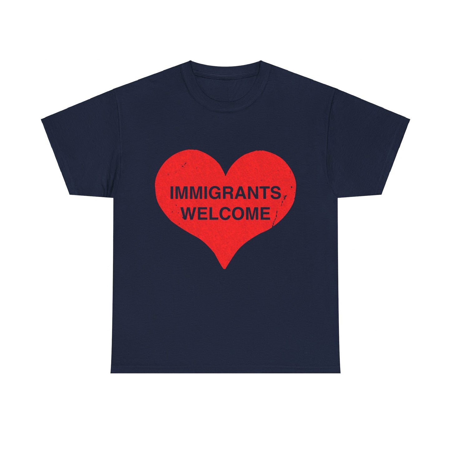 Immigrants Welcome Unisex Graphic T-Shirt, Sizes S-5XL