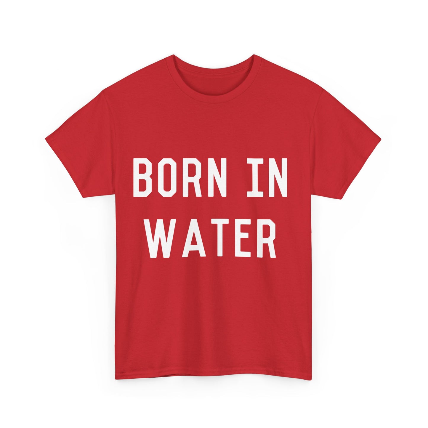 Born In Water Mermaid Beach Bum Unisex Graphic T-Shirt, Sizes S-5XL