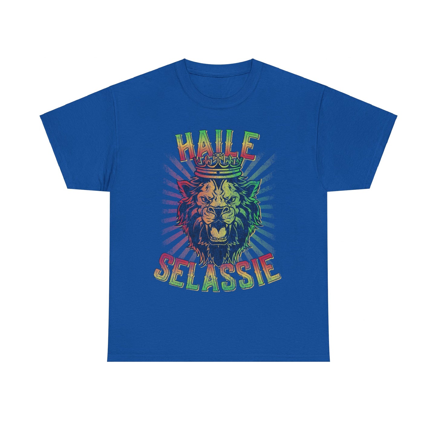 Haile Selassie Jah Rastafari Unisex Graphic T-Shirt, Sizes S-5XL