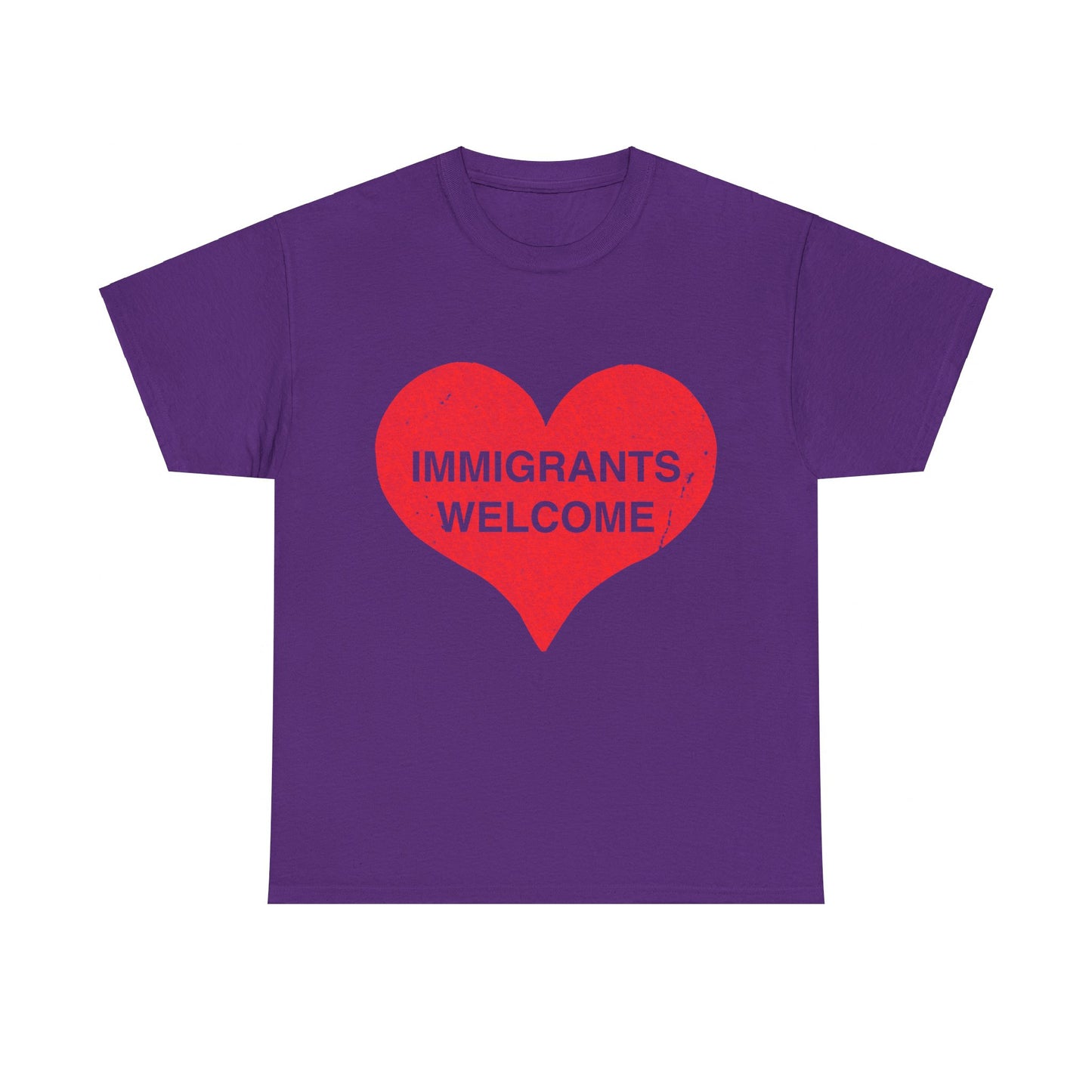 Immigrants Welcome Unisex Graphic T-Shirt, Sizes S-5XL