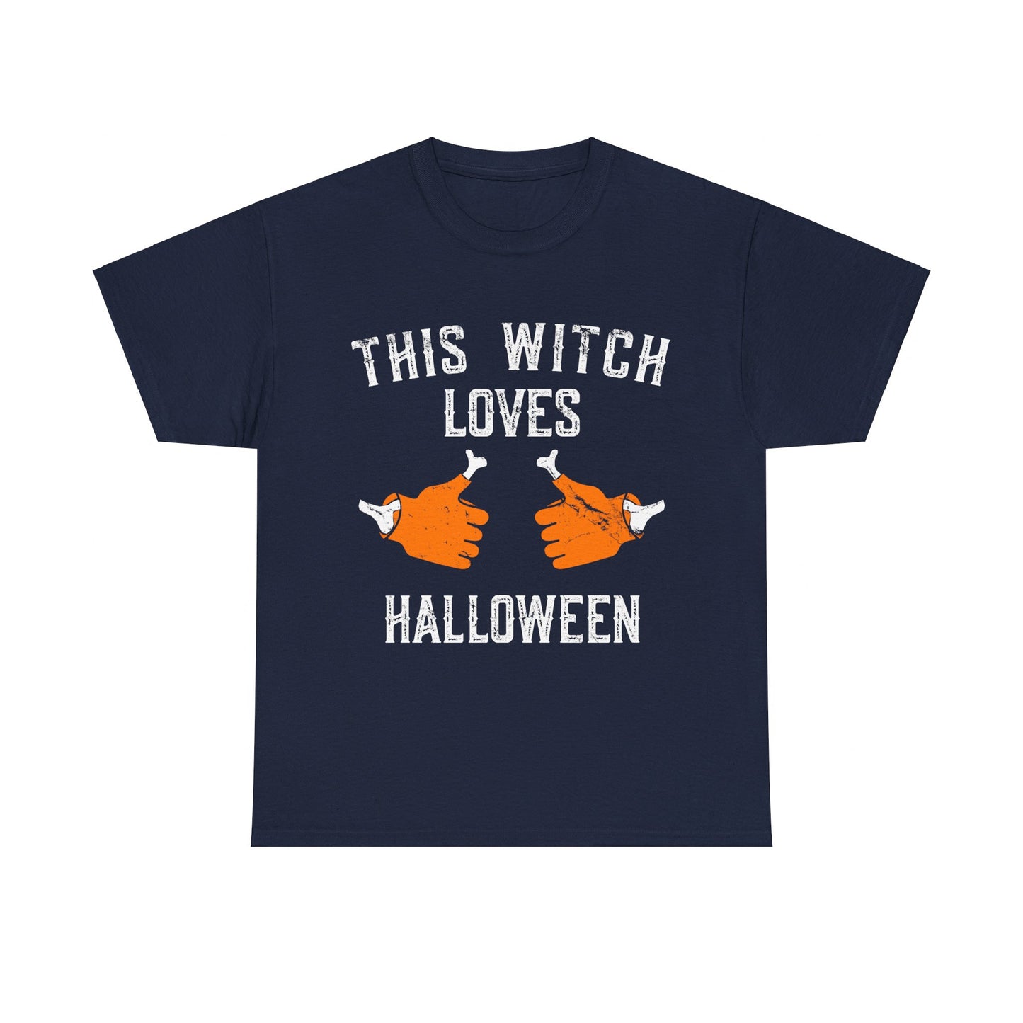 This Witch Loves Halloween Unisex Graphic T-Shirt, Sizes S-5XL