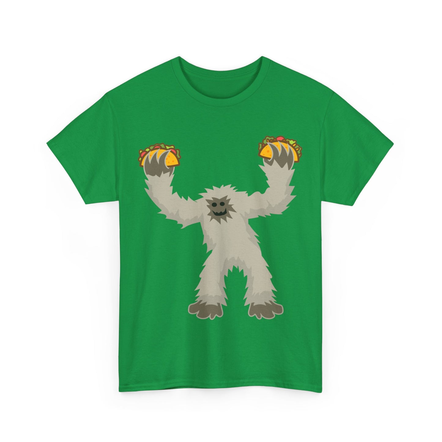 Bigfoot Loves Tacos Unisex Graphic T-Shirt, Sizes S-5XL