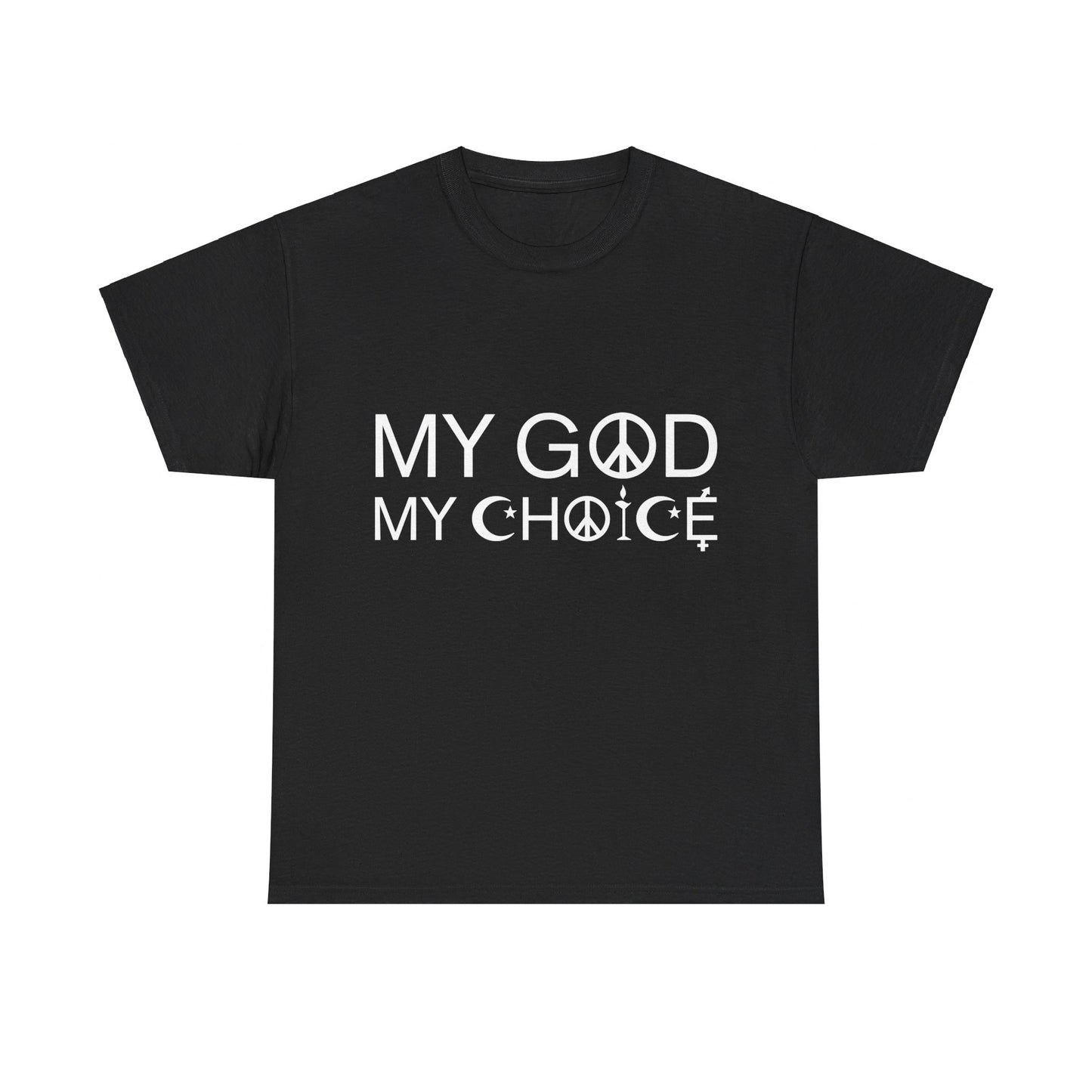 My God My Choice Religious Freedom Unisex Graphic T-Shirt, Sizes S-5XL