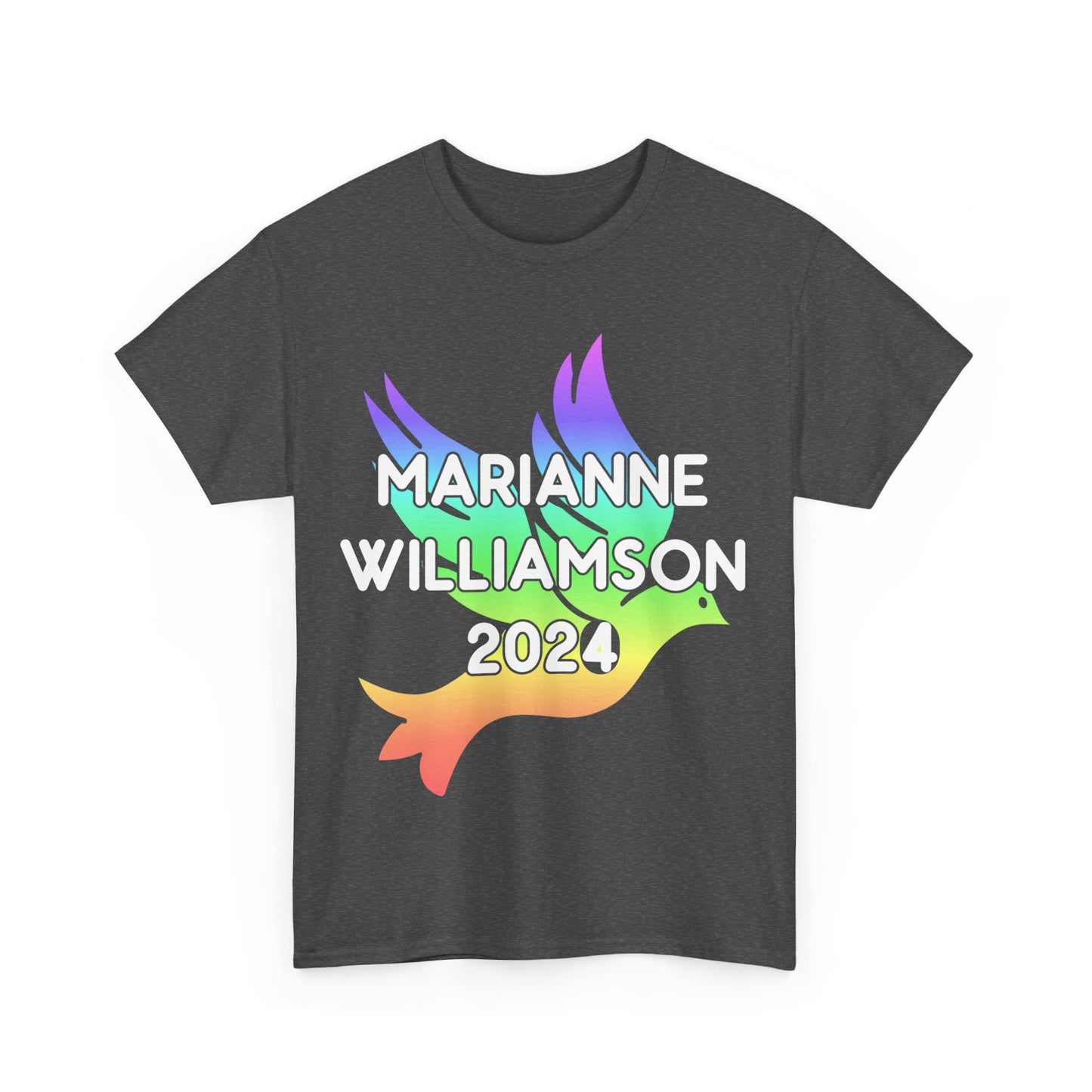 Marianne Williamson For President 2024 Rainbow Unisex Graphic T-Shirt, Sizes S-5XL