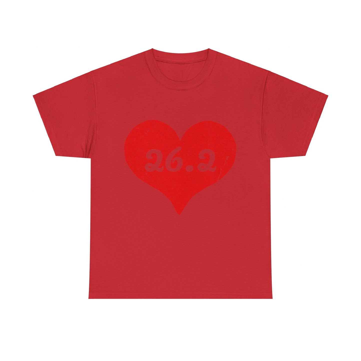 I Love 26.2 Marathon Unisex Graphic T-Shirt, Sizes S-5XL