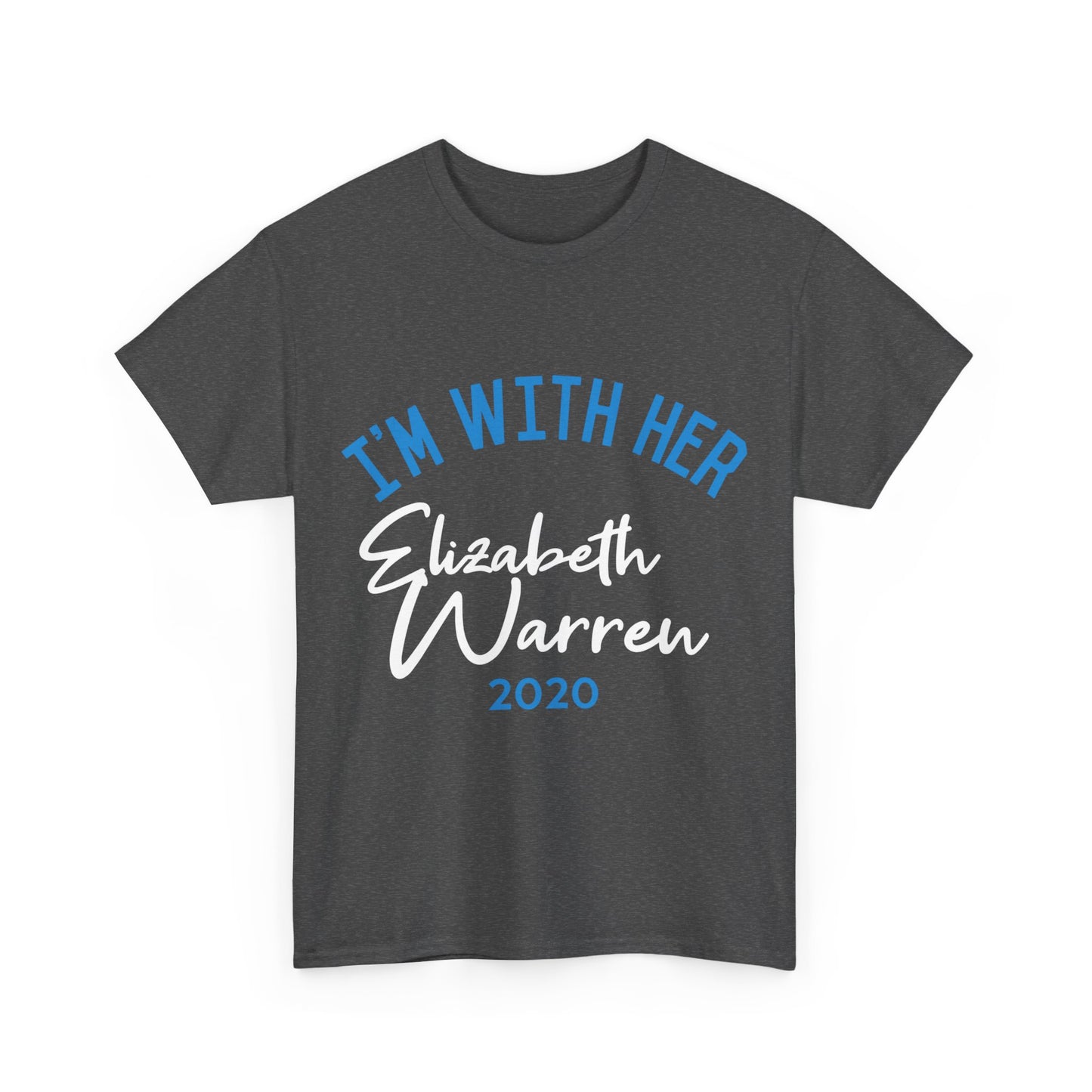 I'm With Her Elizabeth Warren 2020 Unisex Graphic T-Shirt, Sizes S-5XL