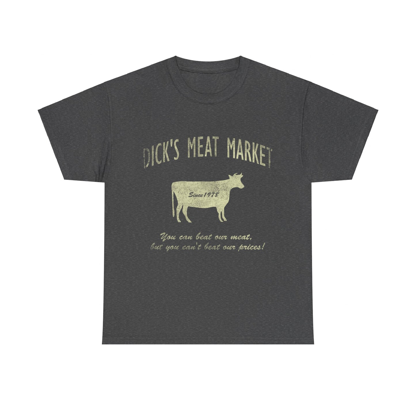 Dick's Meat Market Unisex Graphic T-Shirt, Sizes S-5XL