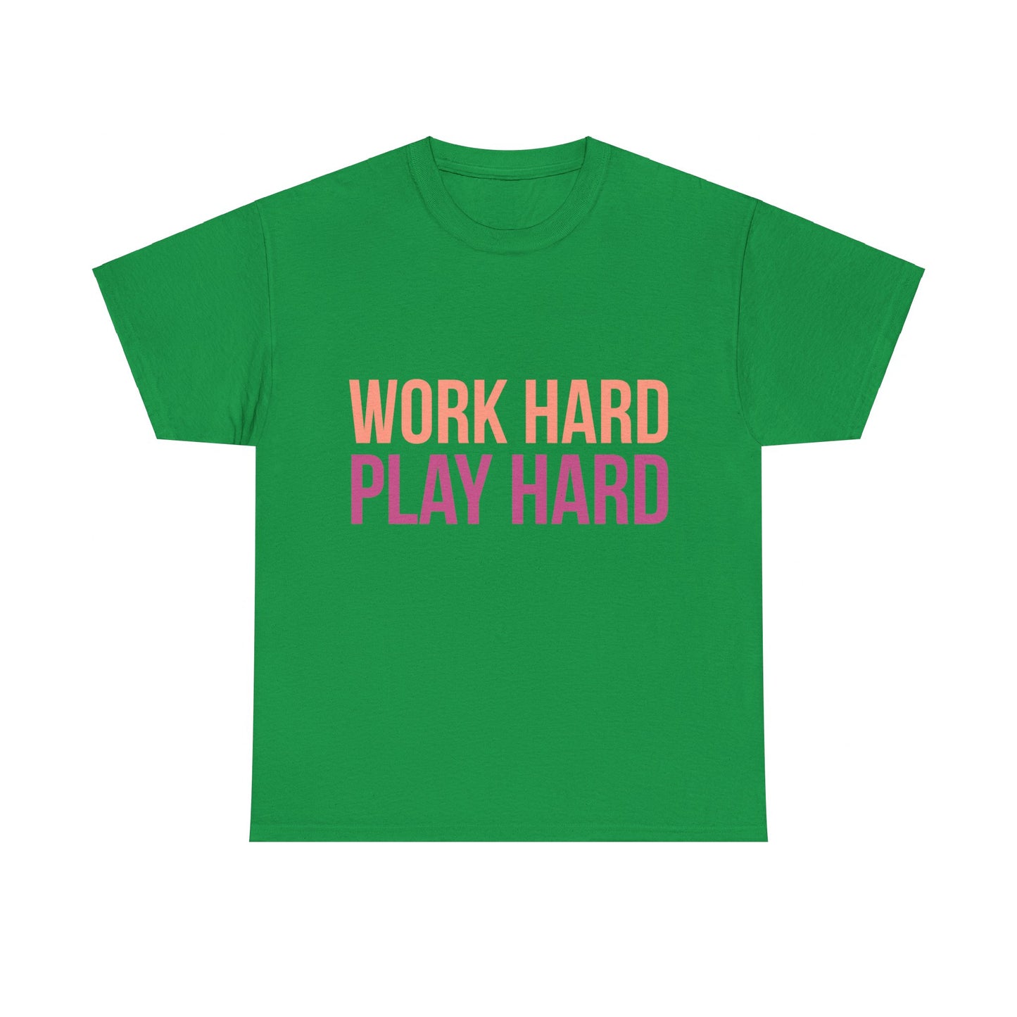 Work Hard Play Hard Workout Gym Workout Muscle Unisex Graphic T-Shirt, Sizes S-5XL