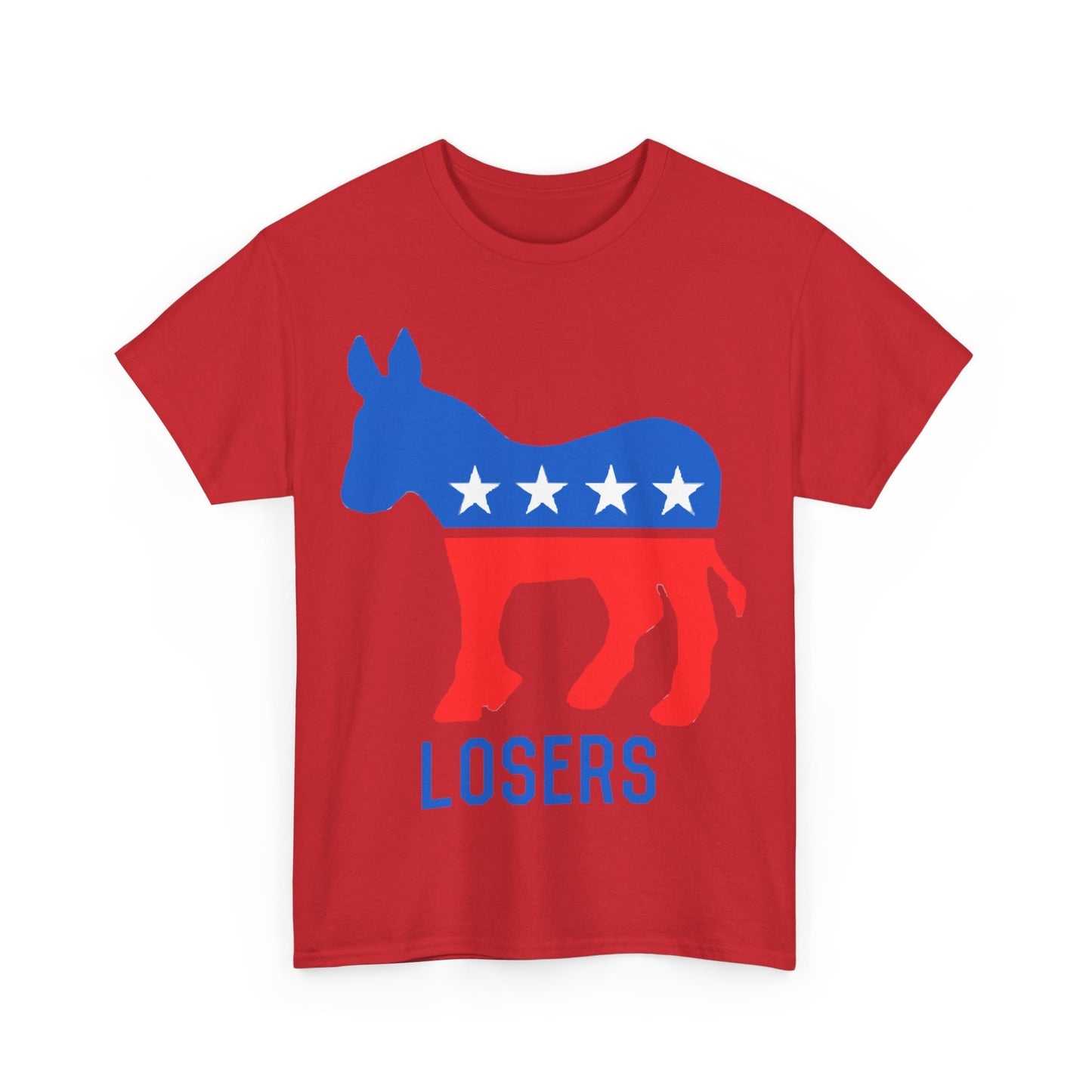 Democrat Donkey Losers Unisex Graphic T-Shirt, Sizes S-5XL