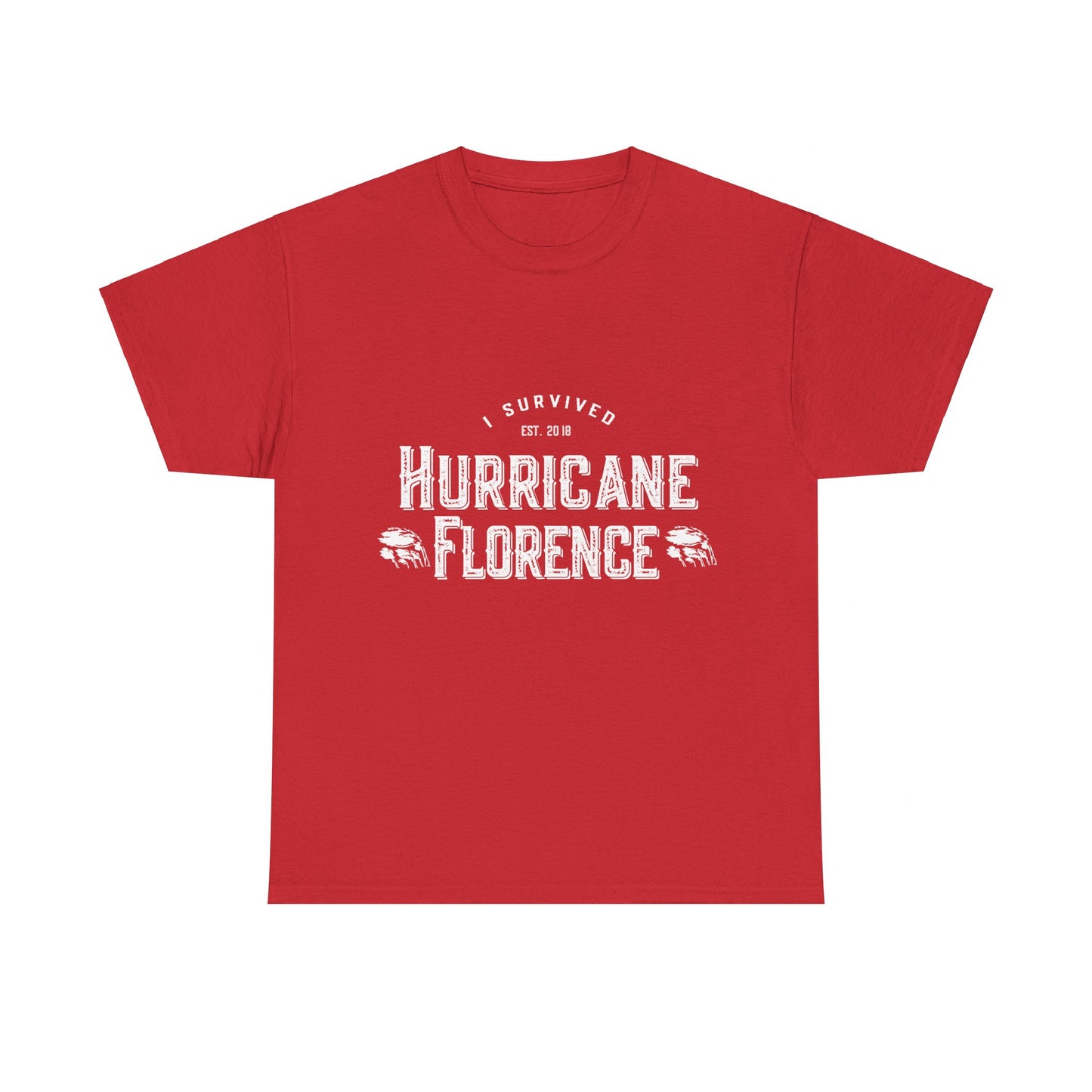 I Survived Hurricane Florence 2018 Unisex Graphic T-Shirt, Sizes S-5XL