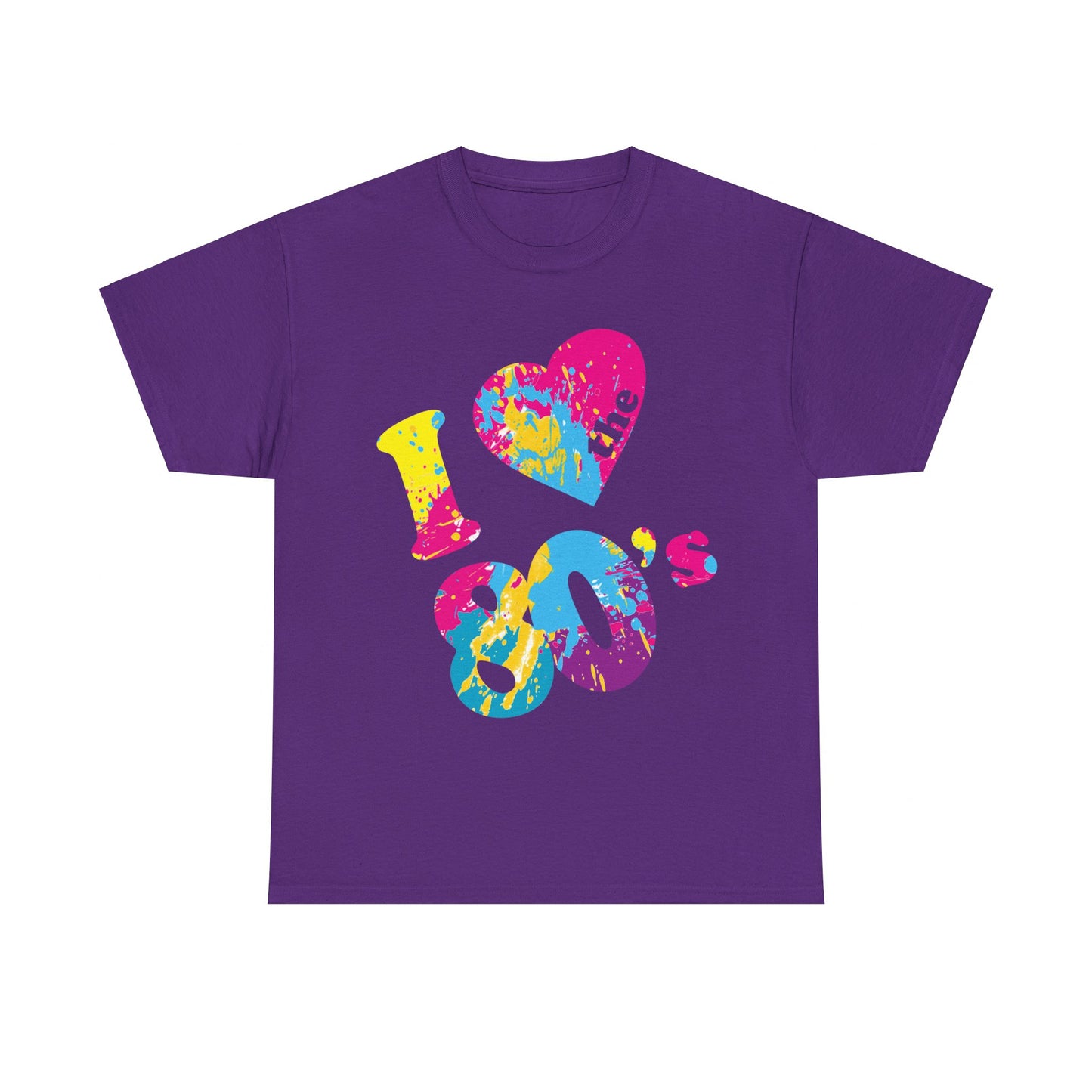 I Love the 80's Unisex Graphic T-Shirt, Sizes S-5XL