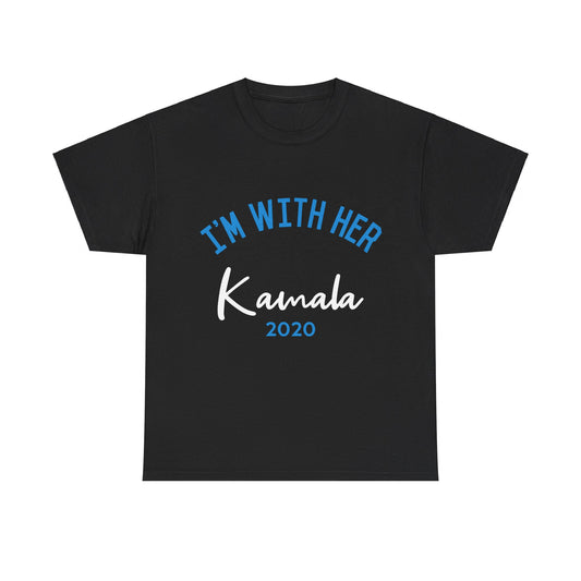 I'm With Her Kamala Harris 2020 Unisex Graphic T-Shirt, Sizes S-5XL