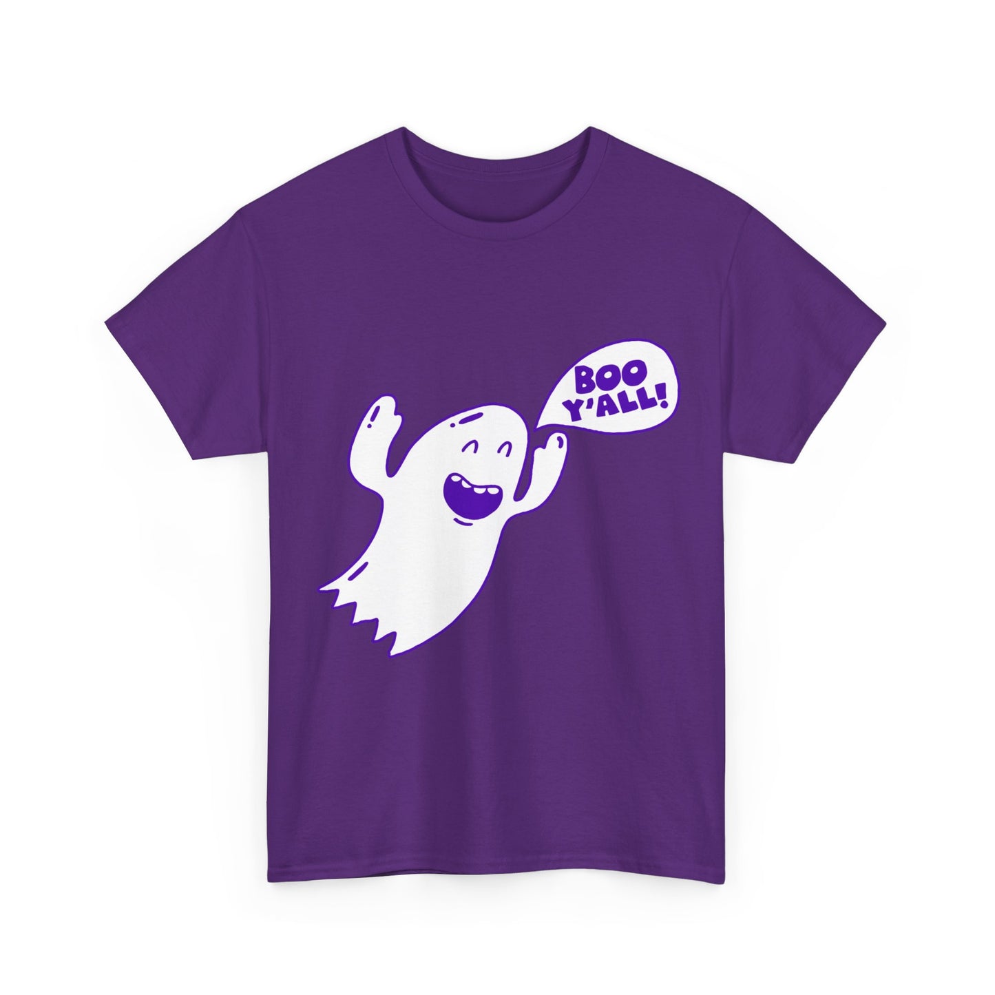 Boo Y'all Ghost Unisex Graphic T-Shirt, Sizes S-5XL