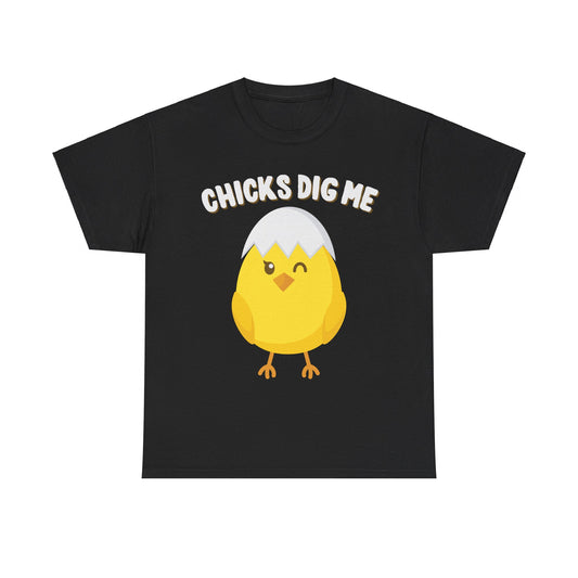 Chicks Dig Me Easter Unisex Graphic T-Shirt, Sizes S-5XL