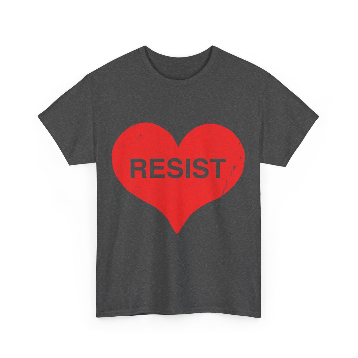 Resist Trump With Love Unisex Graphic T-Shirt, Sizes S-5XL