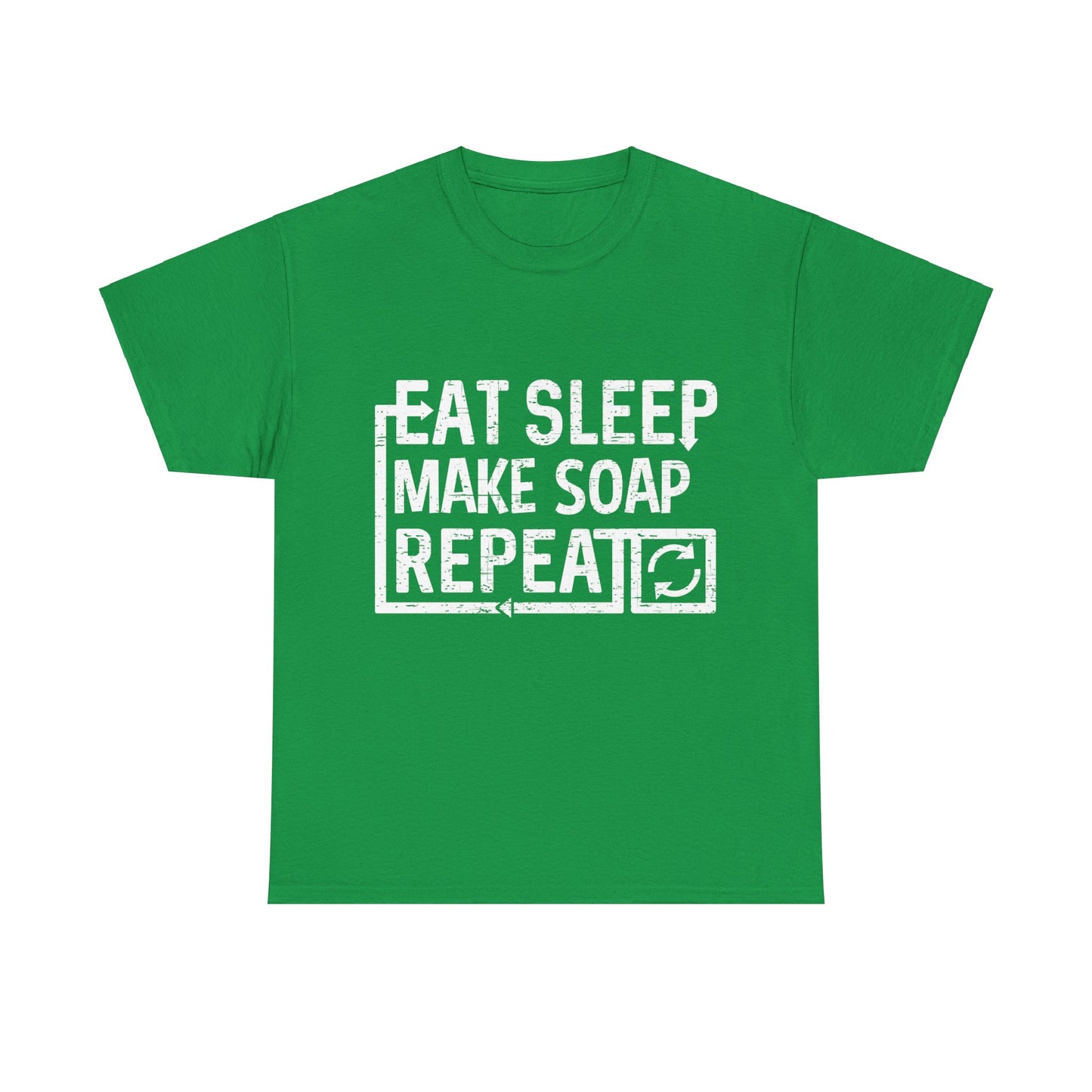 Eat Sleep Make Soap Unisex Graphic T-Shirt, Sizes S-5XL