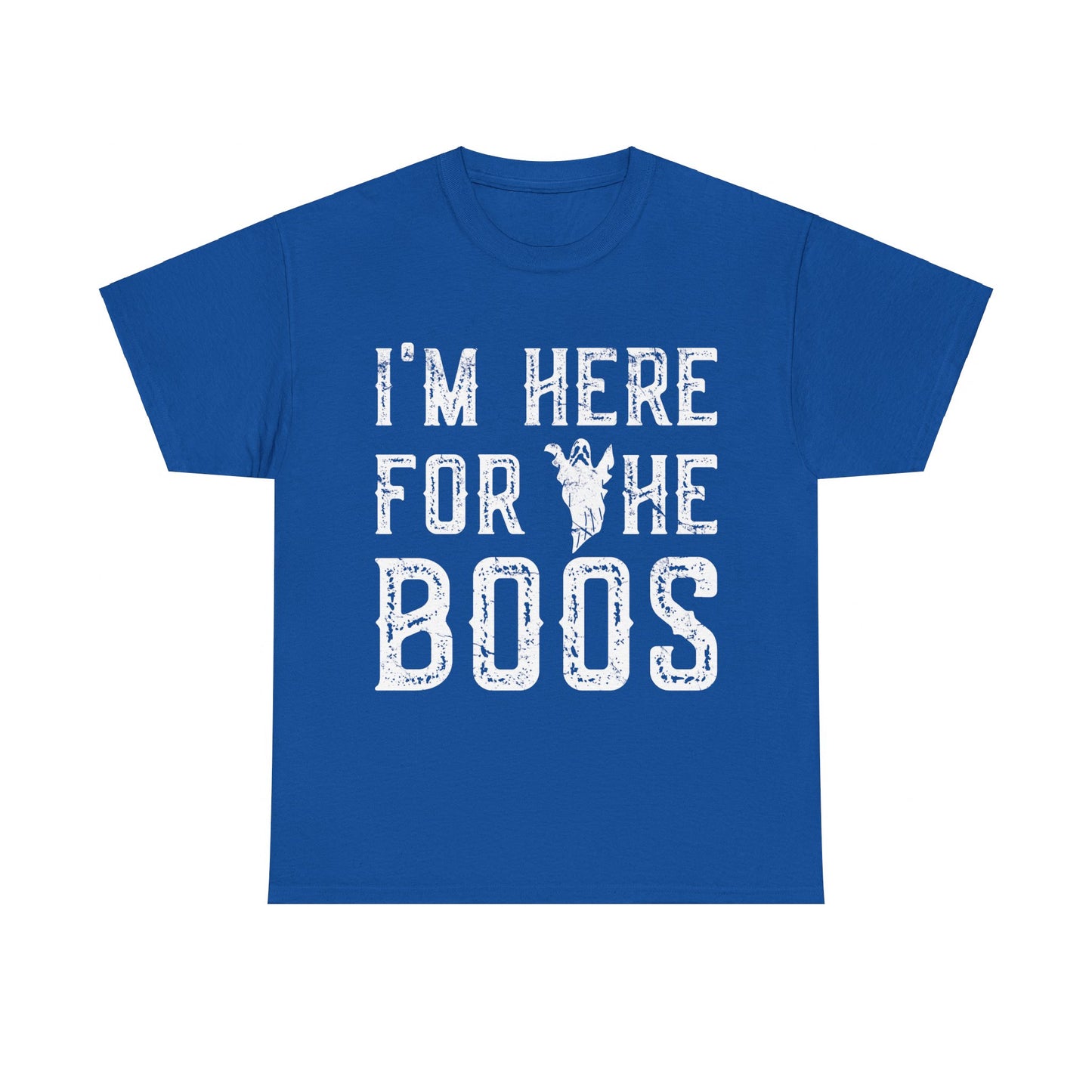 I'm Here For The Boos Halloween Unisex Graphic T-Shirt, Sizes S-5XL