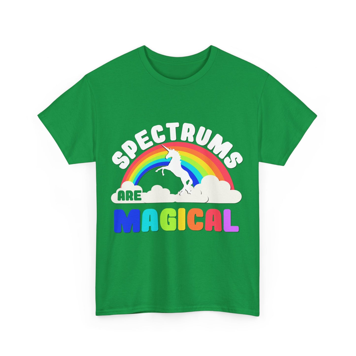 Autism Awareness Spectrums Are Magical Unisex Graphic T-Shirt, Sizes S-5XL