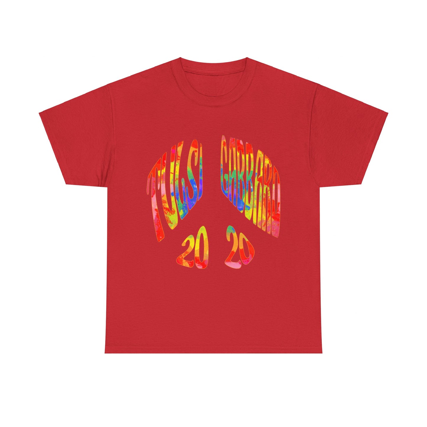 Tulsi Gabbard 2020 Peace Sign Unisex Graphic T-Shirt, Sizes S-5XL