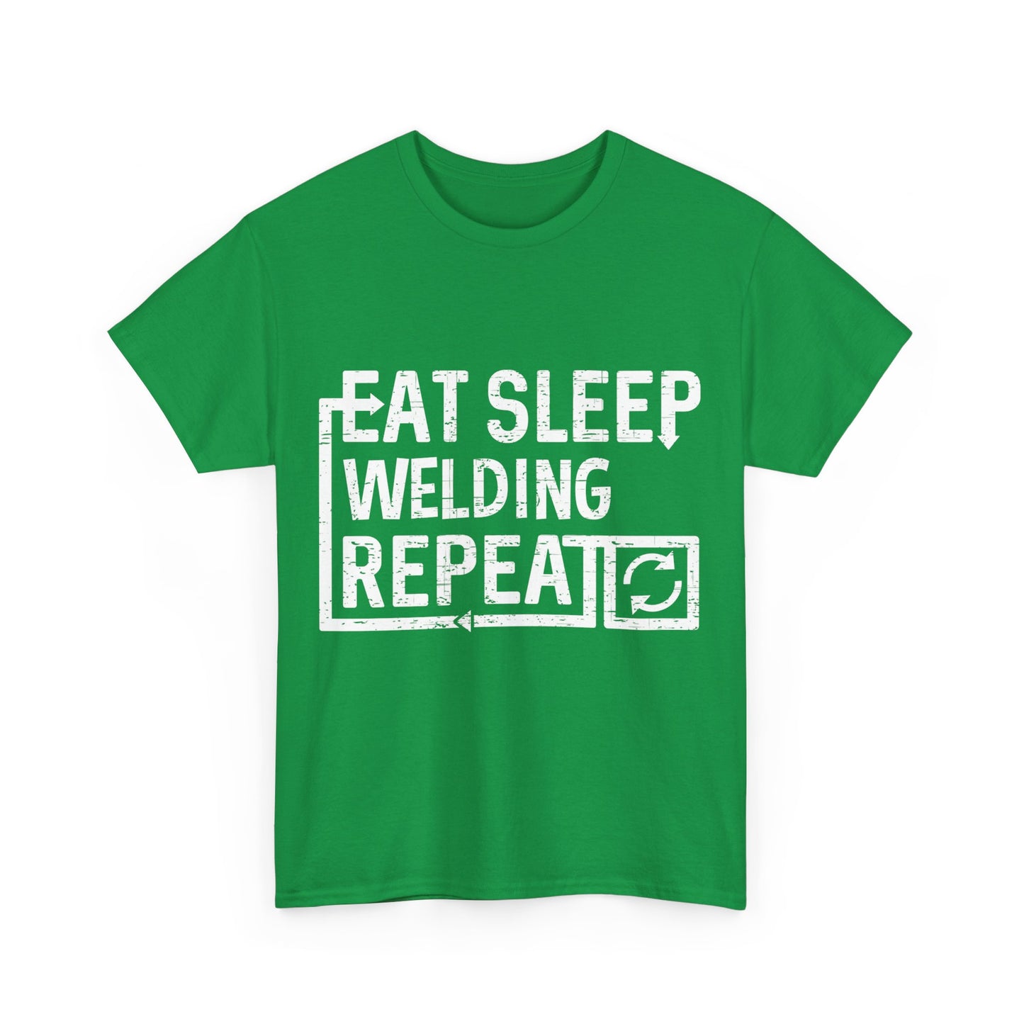 Eat Sleep Welding Unisex Graphic T-Shirt, Sizes S-5XL