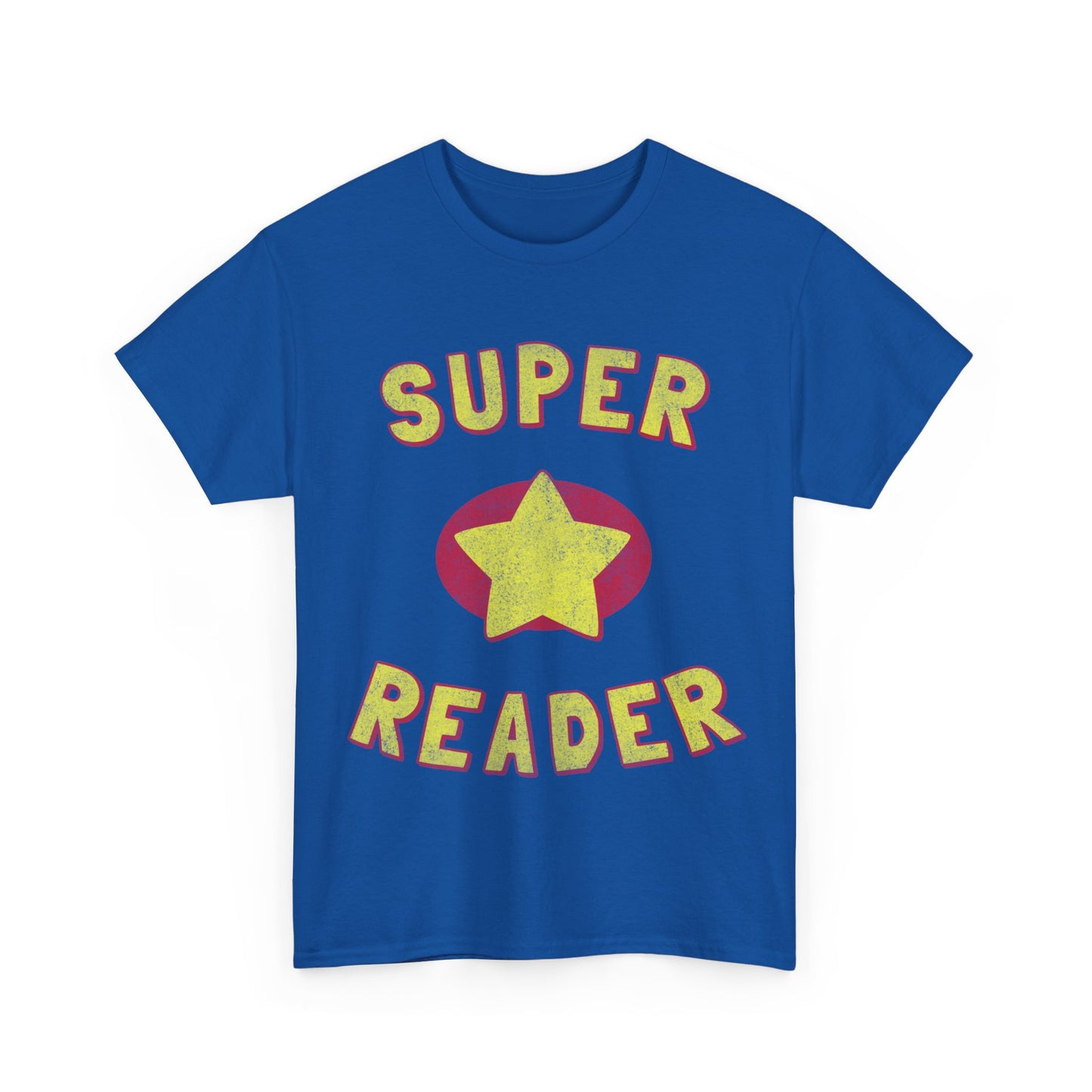 Super Reader Retro Unisex Graphic T-Shirt, Sizes S-5XL