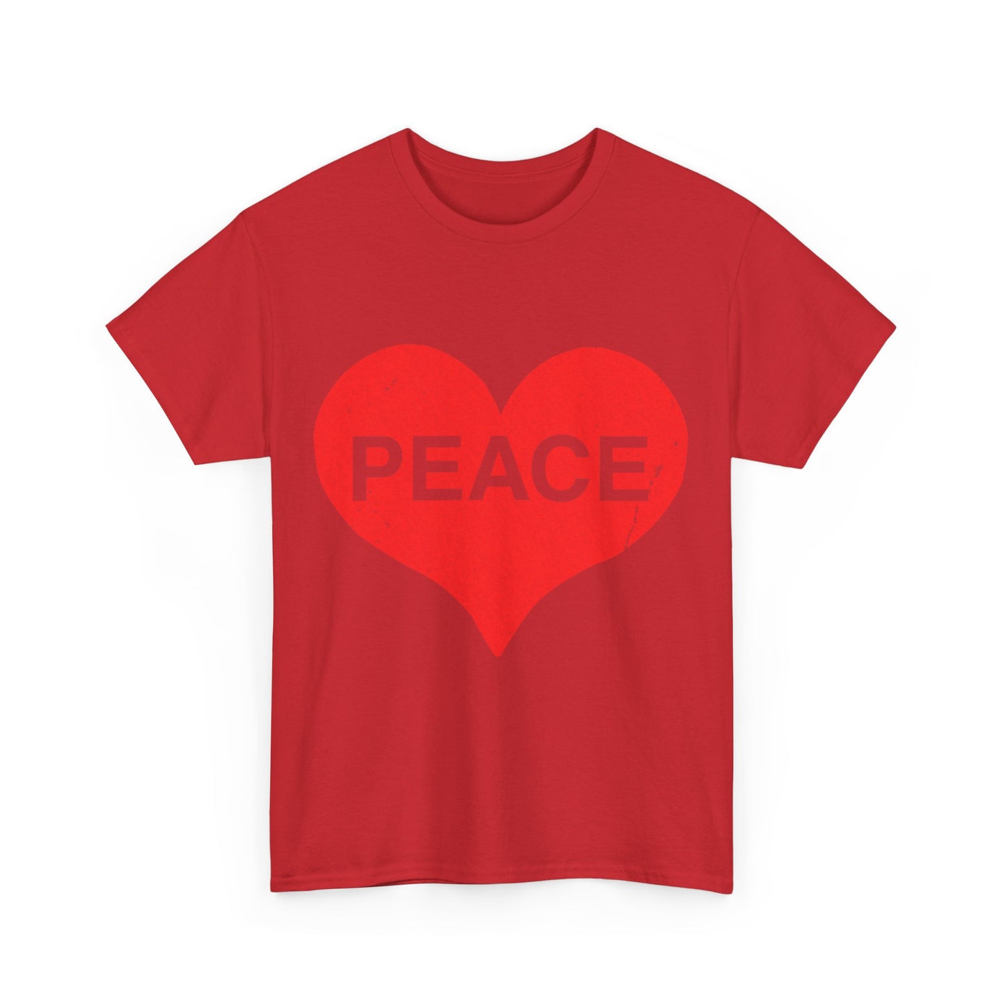 Peace And Love Unisex Graphic T-Shirt, Sizes S-5XL