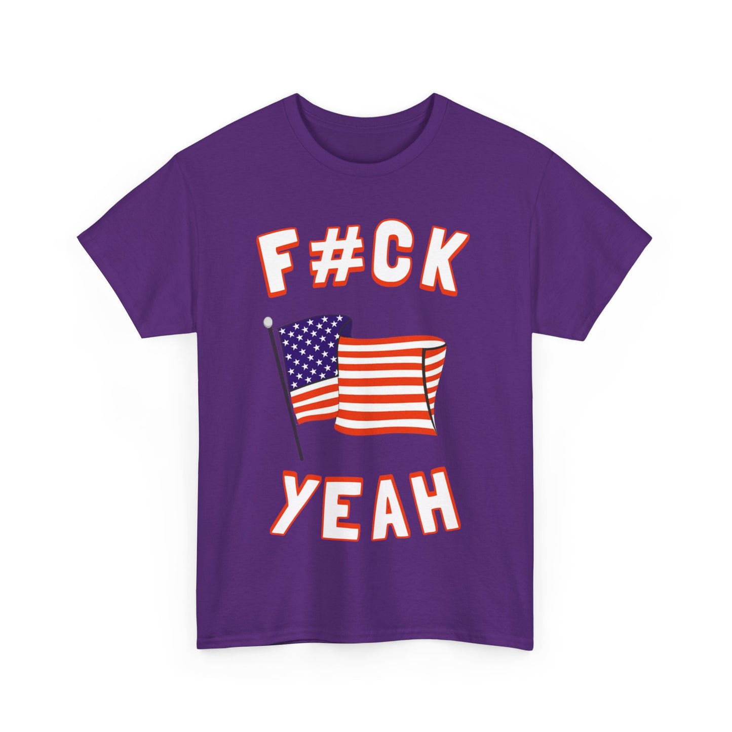 America Fuck Yeah Unisex Graphic T-Shirt, Sizes S-5XL