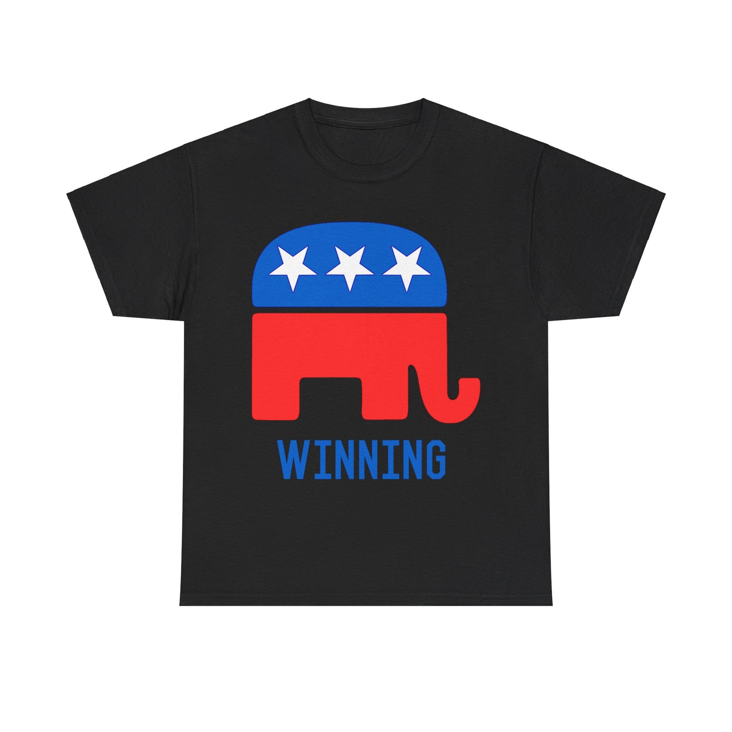 Republican GOP Elephant Winning Unisex Graphic T-Shirt, Sizes S-5XL