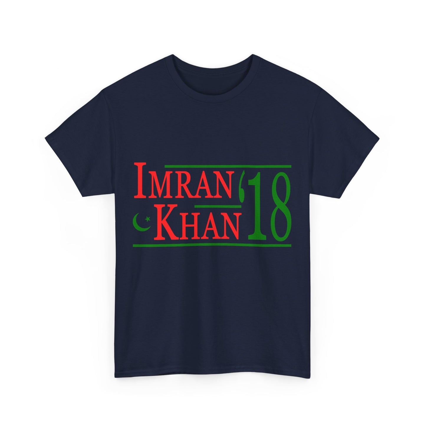 Imran Khan PTI 2018 Pakistan Unisex Graphic T-Shirt, Sizes S-5XL