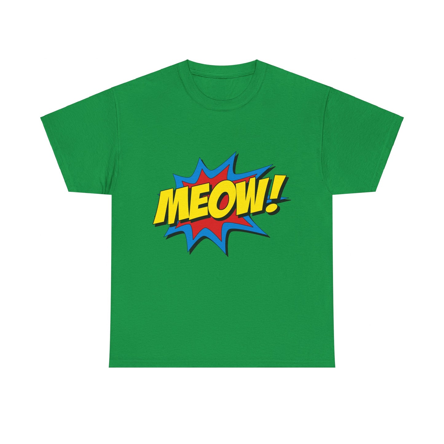 Cute Cat Meow Unisex Graphic T-Shirt, Sizes S-5XL