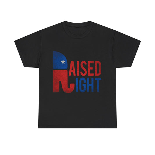 Raised Right Retro Republican Unisex Graphic T-Shirt, Sizes S-5XL