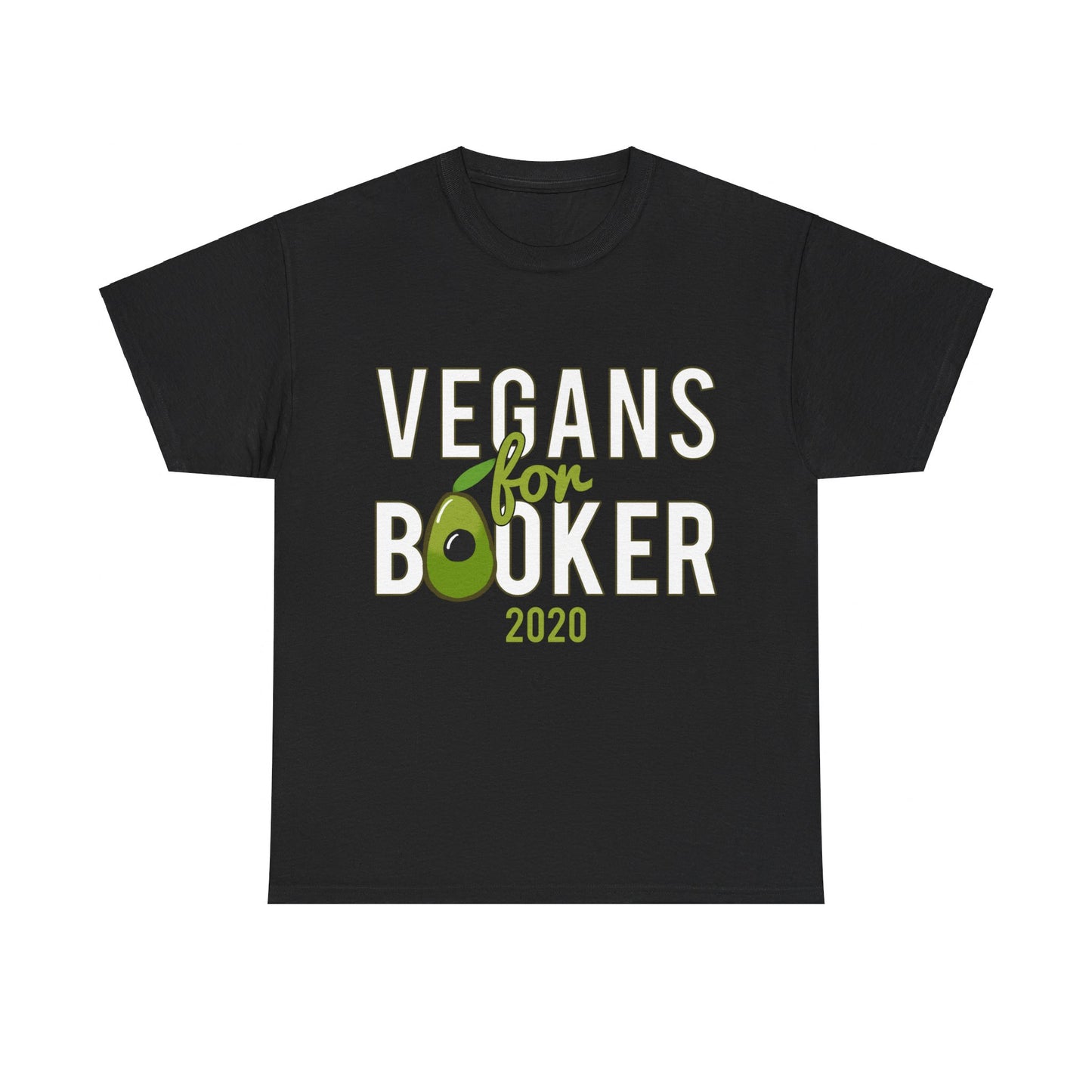 Vegans For Corey Booker 2020 Unisex Graphic T-Shirt, Sizes S-5XL