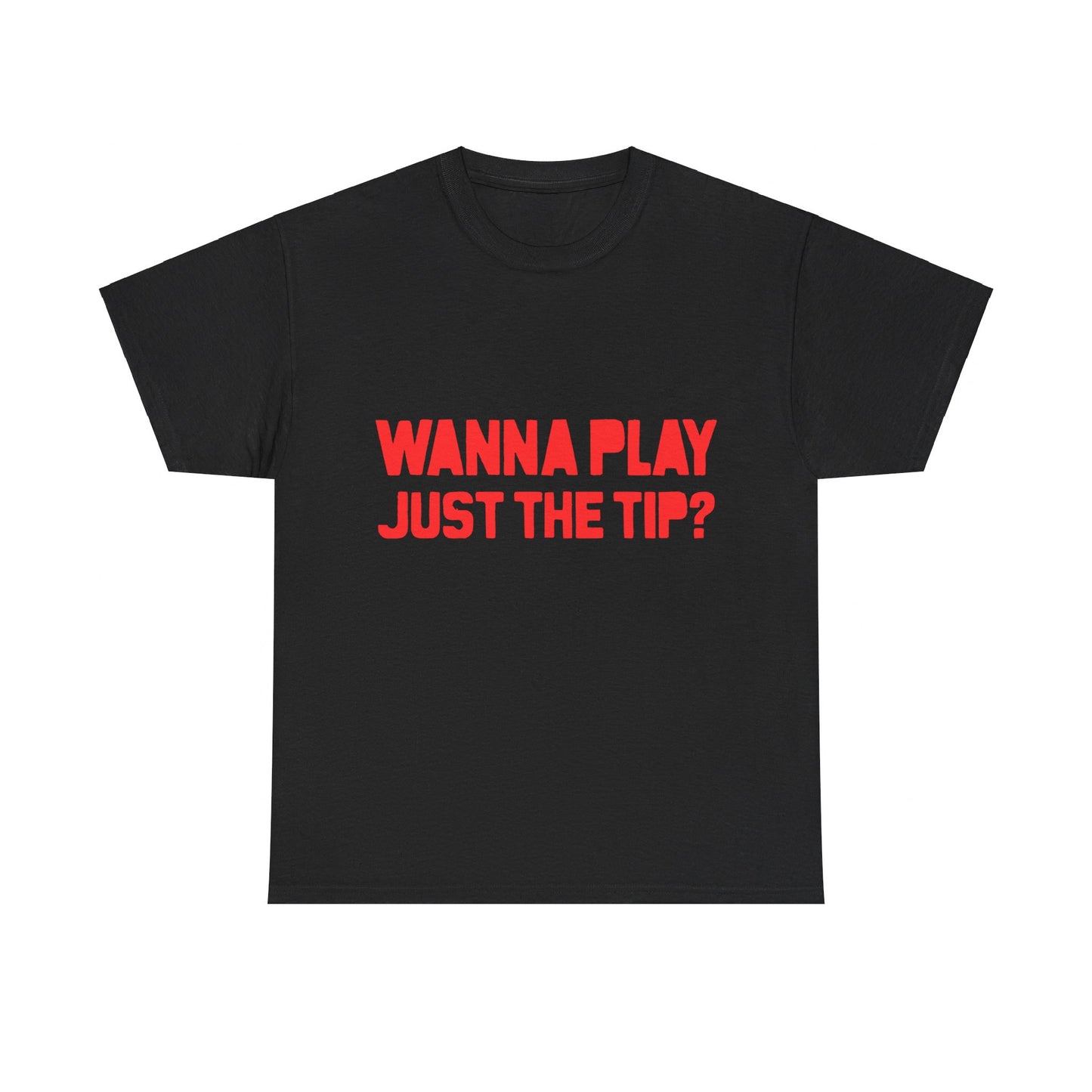 Wanna Play Just The Tip Unisex Graphic T-Shirt, Sizes S-5XL