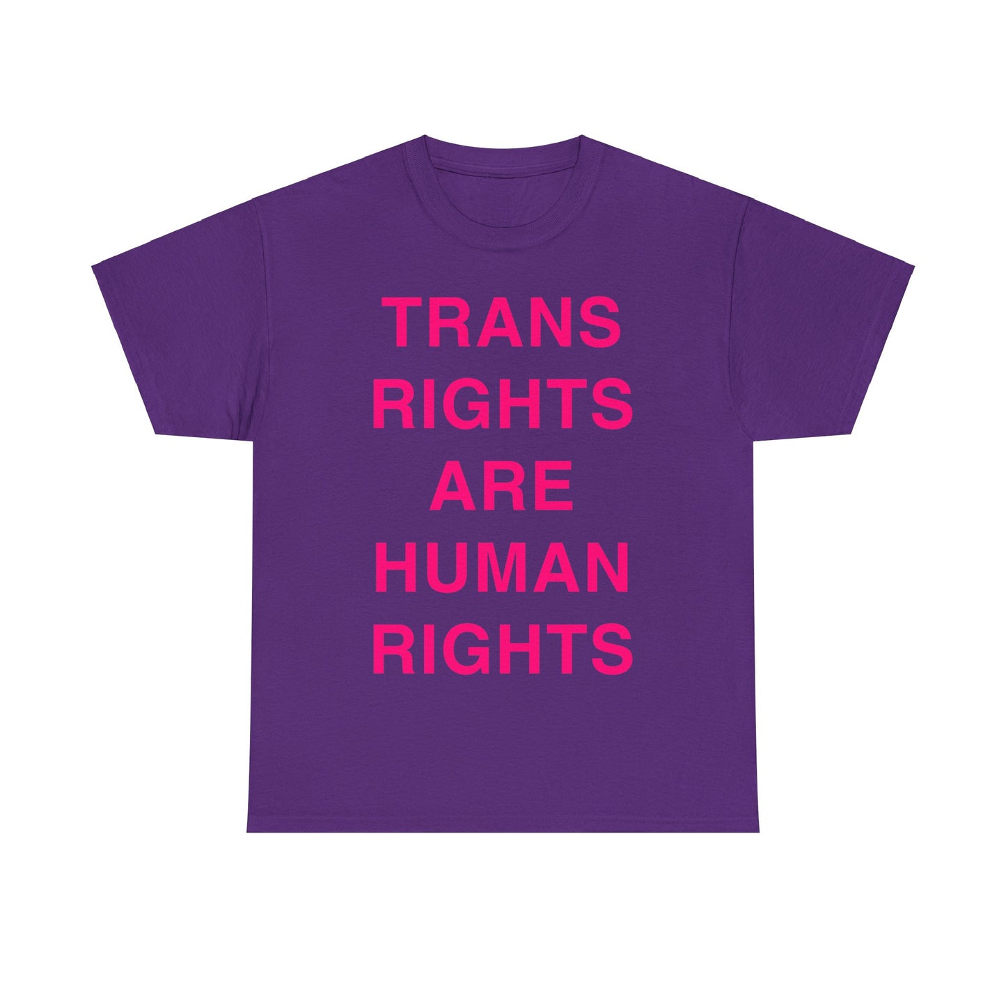 Trans Rights Are Human Rights Unisex Graphic T-Shirt, Sizes S-5XL