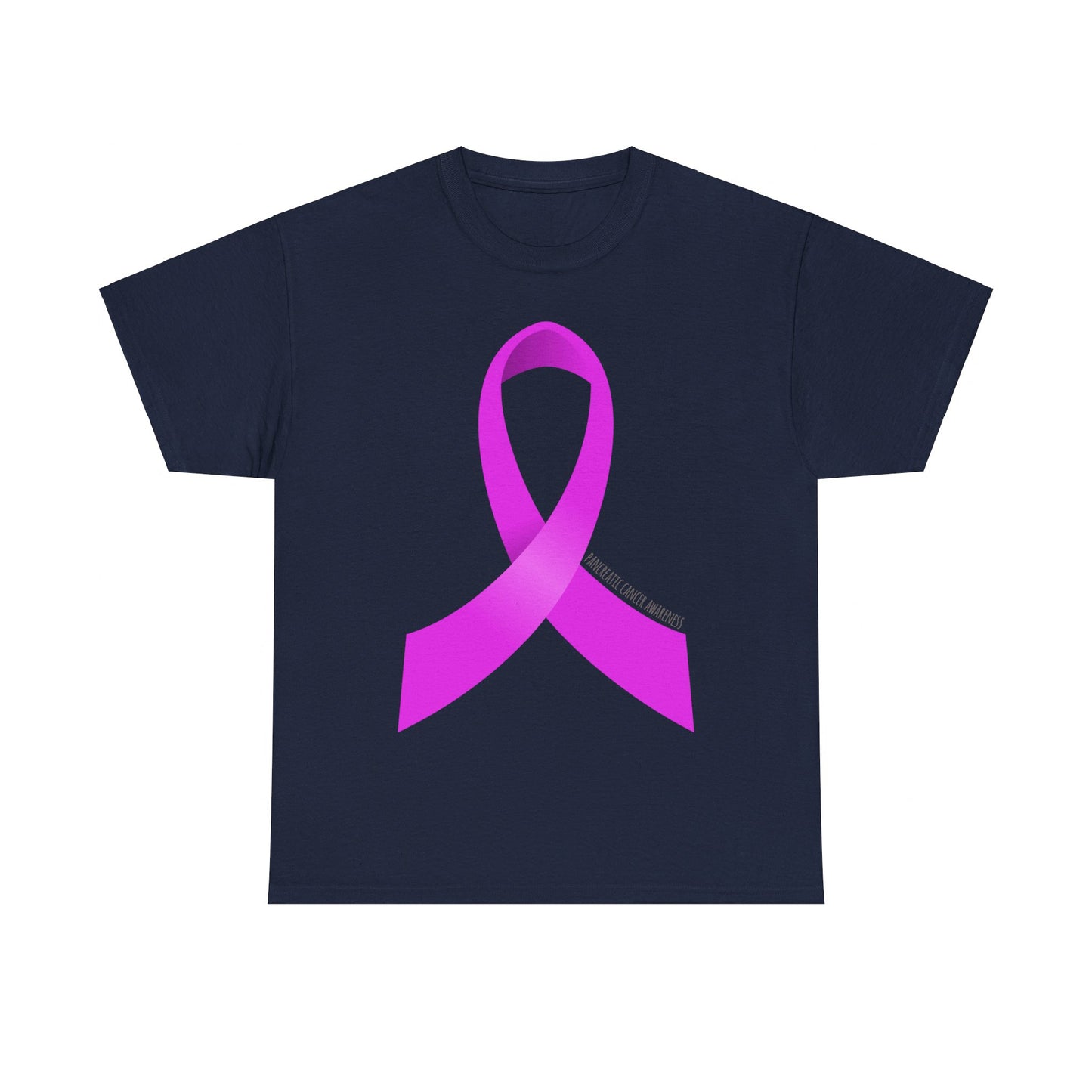 Pancreatic Cancer Awareness Ribbon Unisex Graphic T-Shirt, Sizes S-5XL