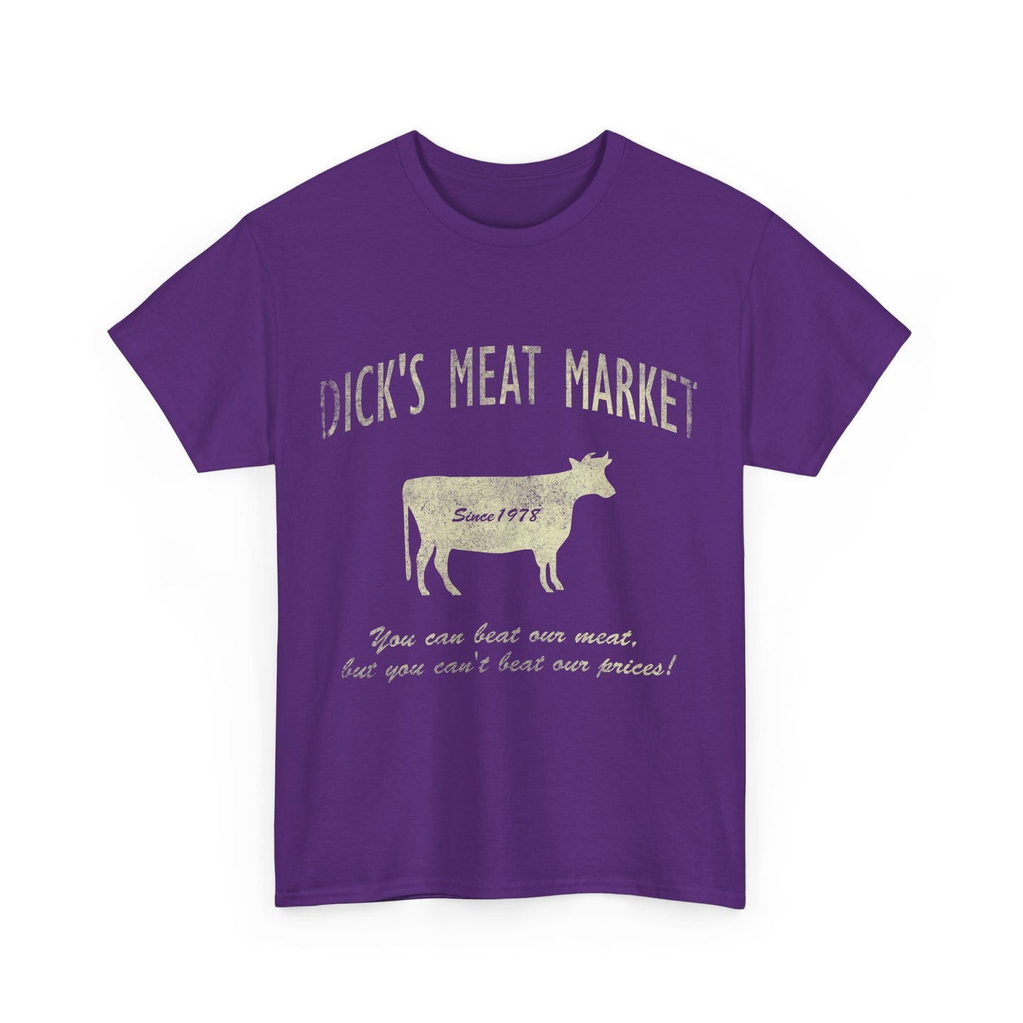 Dick's Meat Market Unisex Graphic T-Shirt, Sizes S-5XL