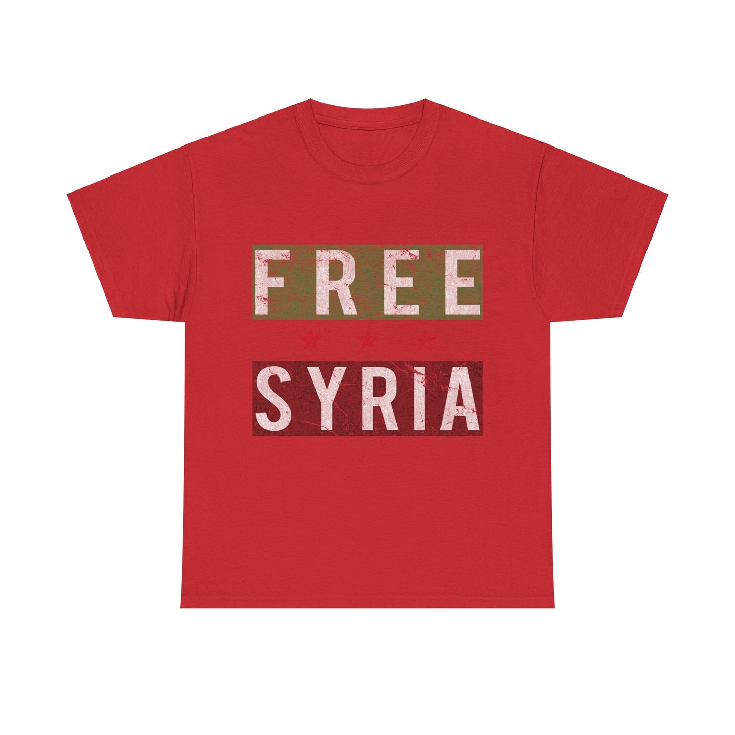 Free Syria Unisex Graphic T-Shirt, Sizes S-5XL