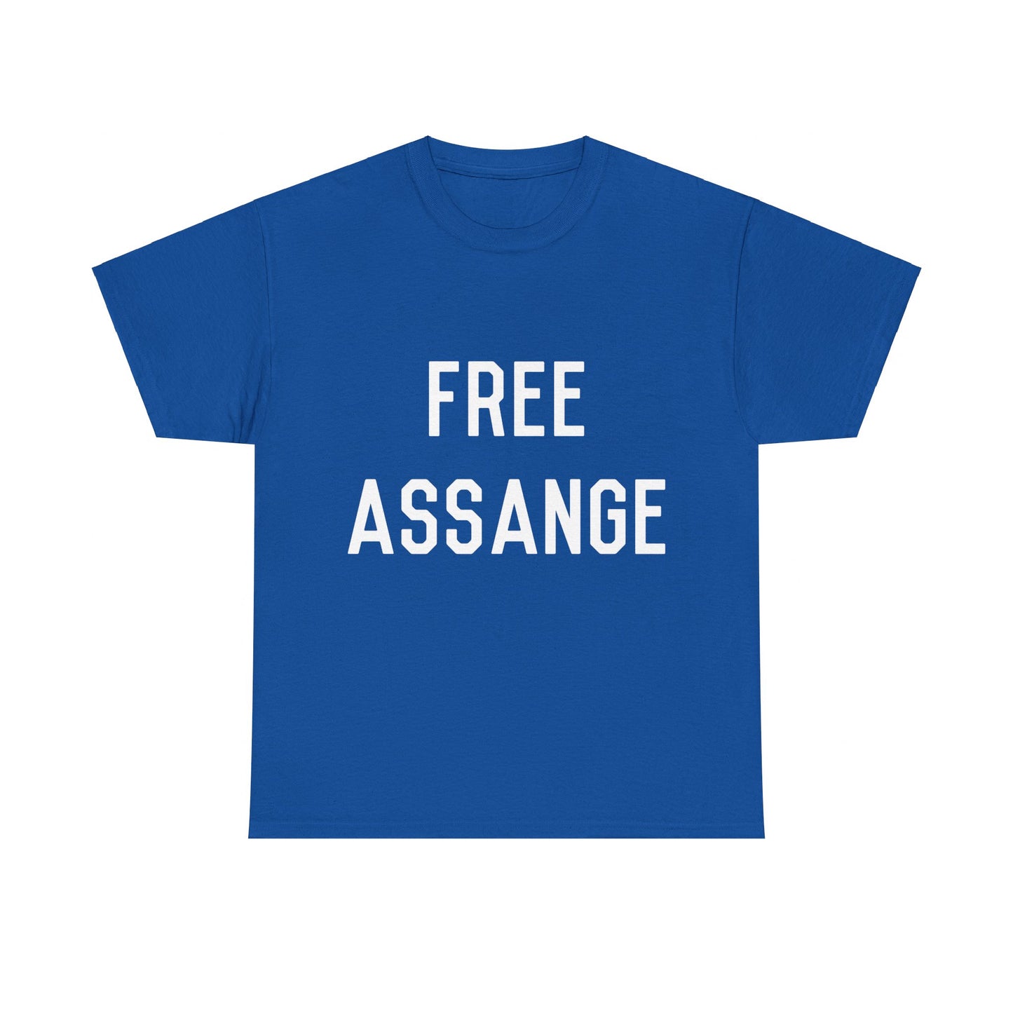 Free Assange Unisex Graphic T-Shirt, Sizes S-5XL