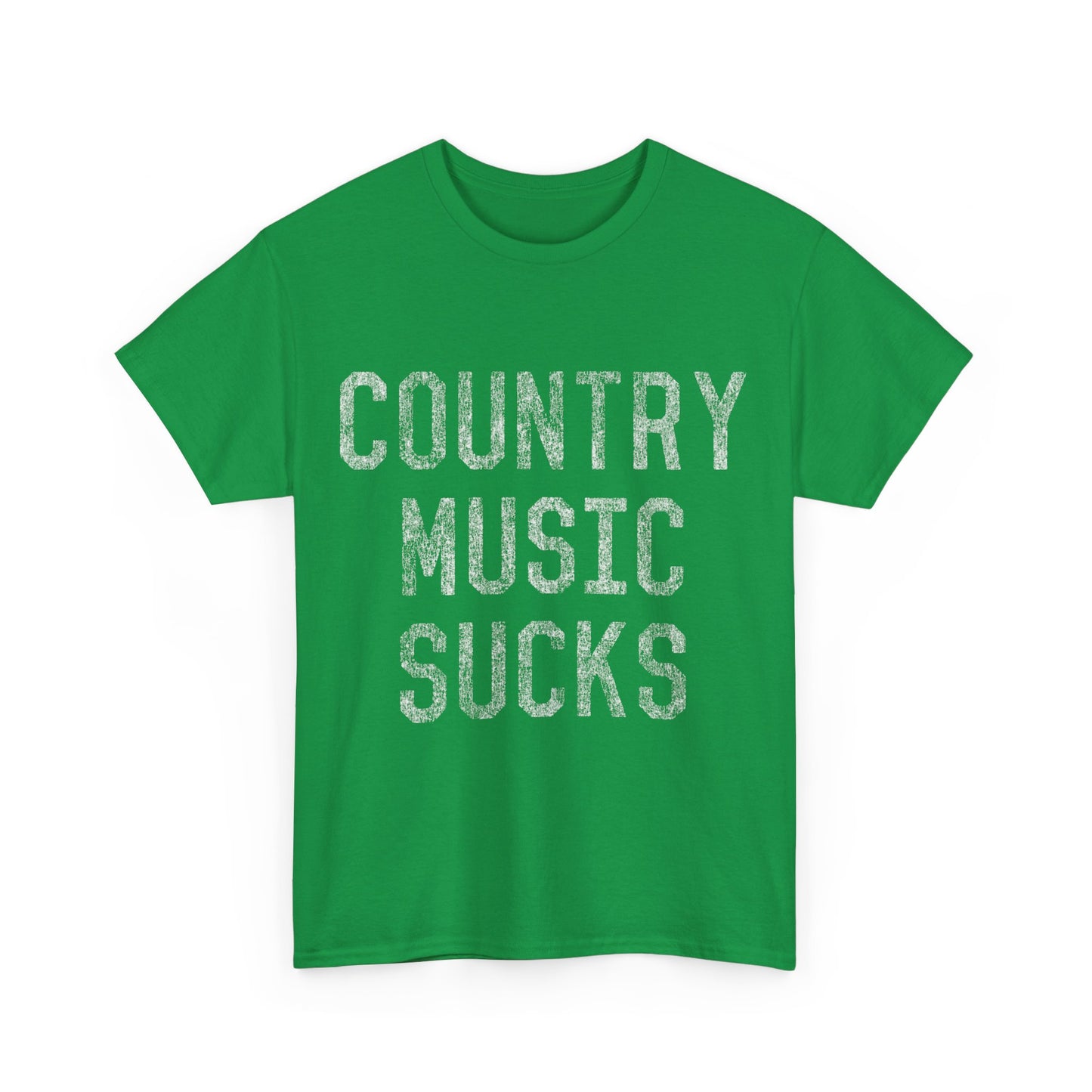 Retro Country Music Sucks Unisex Graphic T-Shirt, Sizes S-5XL