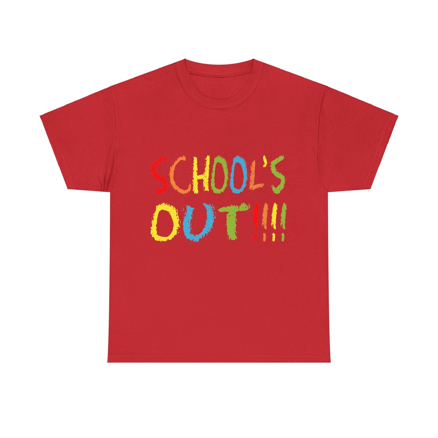 Schools Out Unisex Graphic T-Shirt, Sizes S-5XL