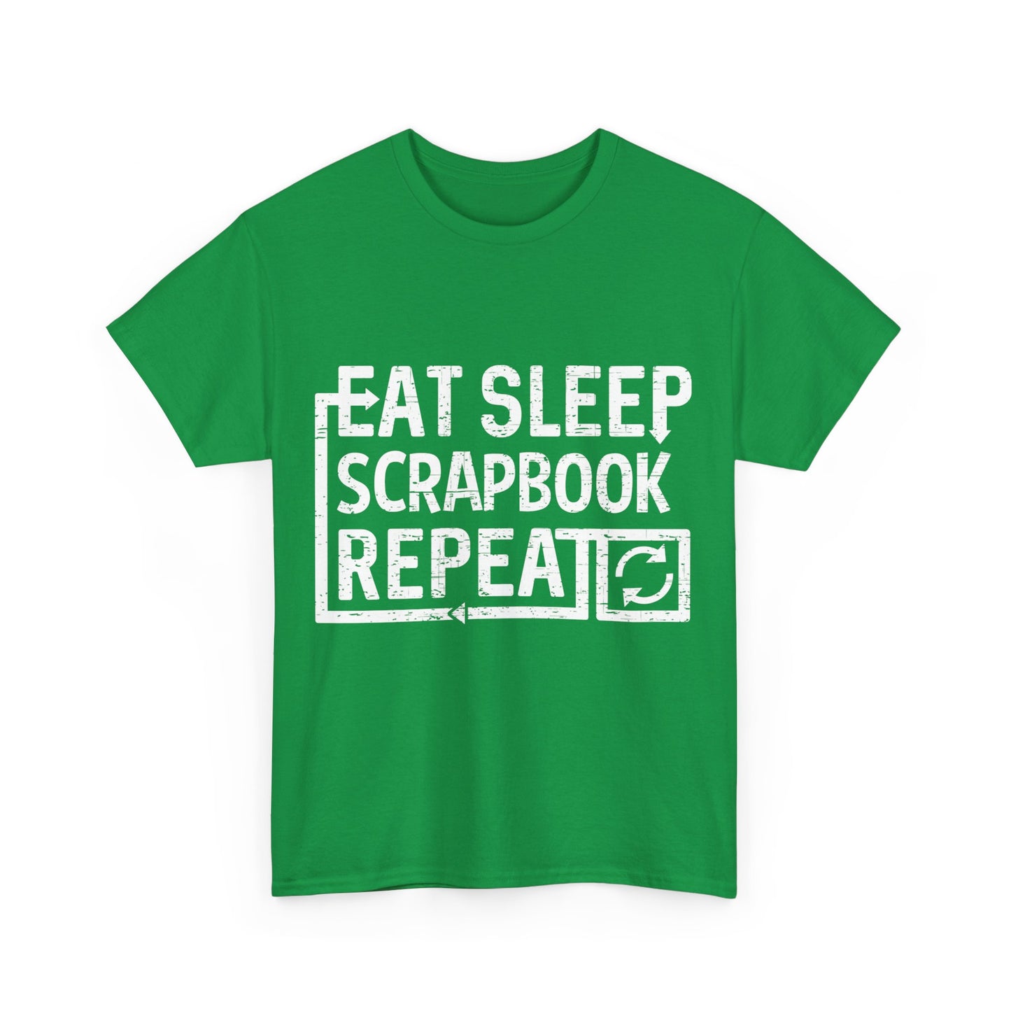 Eat Sleep Scrapbook Unisex Graphic T-Shirt, Sizes S-5XL