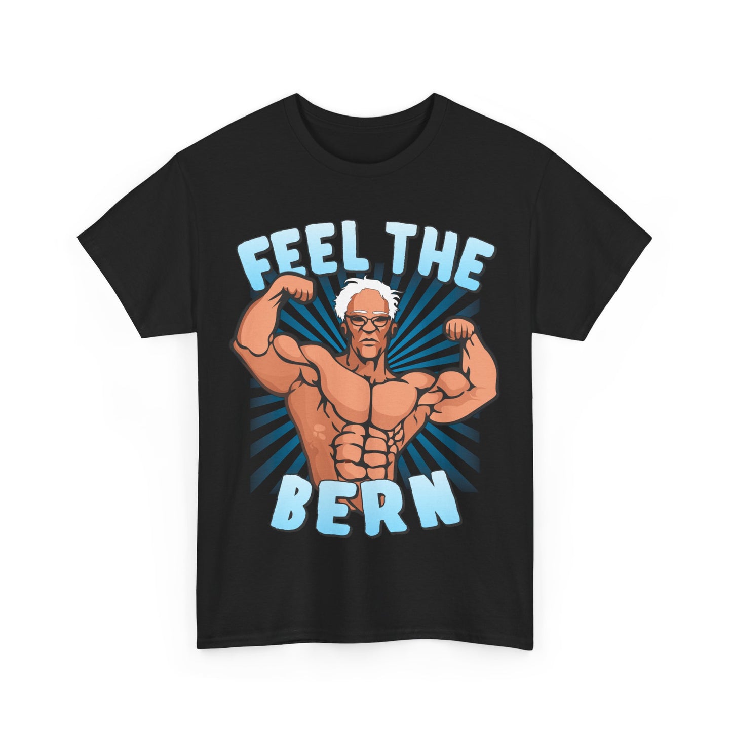 Feel the Bern Workout Bernie Sanders 2020 Unisex Graphic T-Shirt, Sizes S-5XL