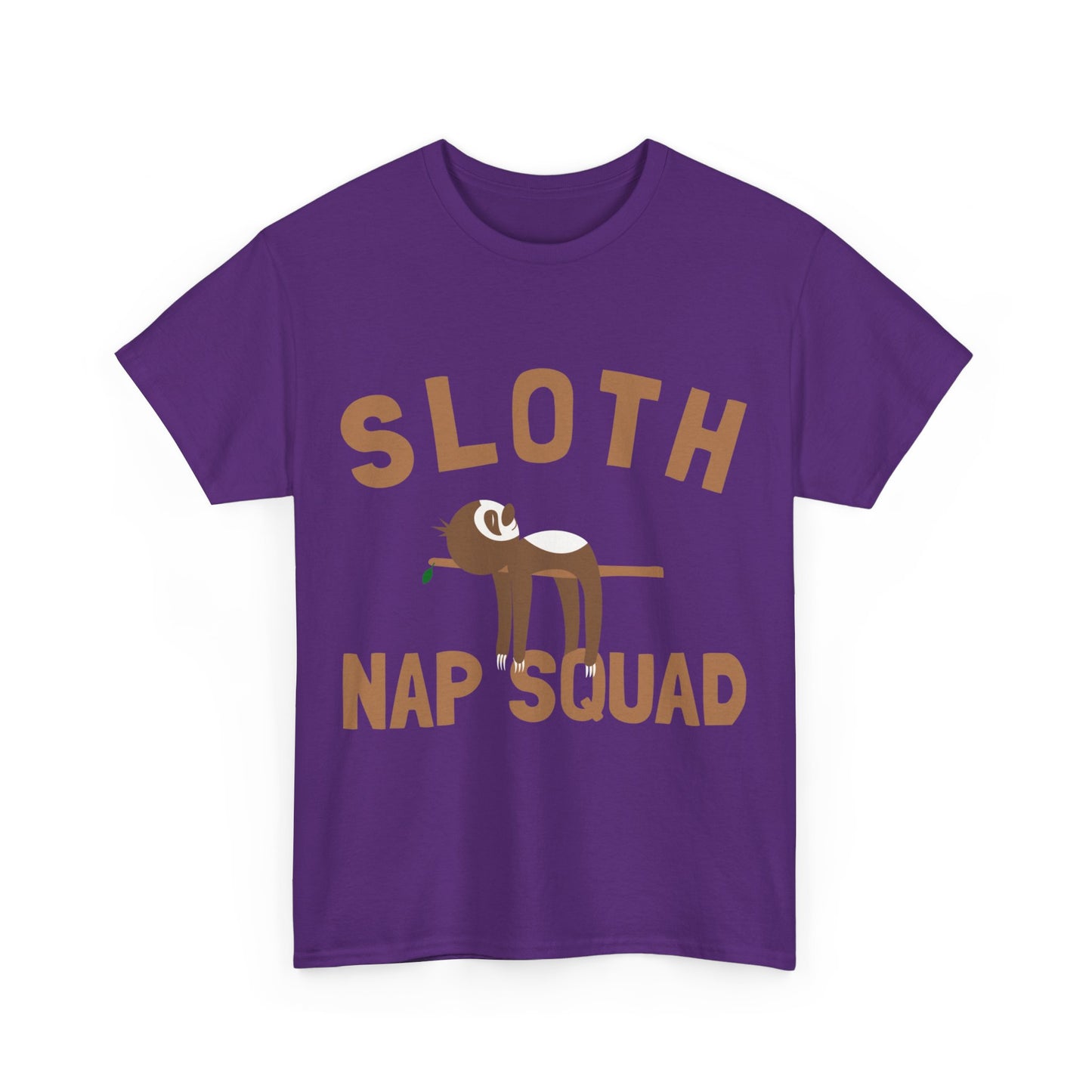 Sloth Nap Squad Unisex Graphic T-Shirt, Sizes S-5XL