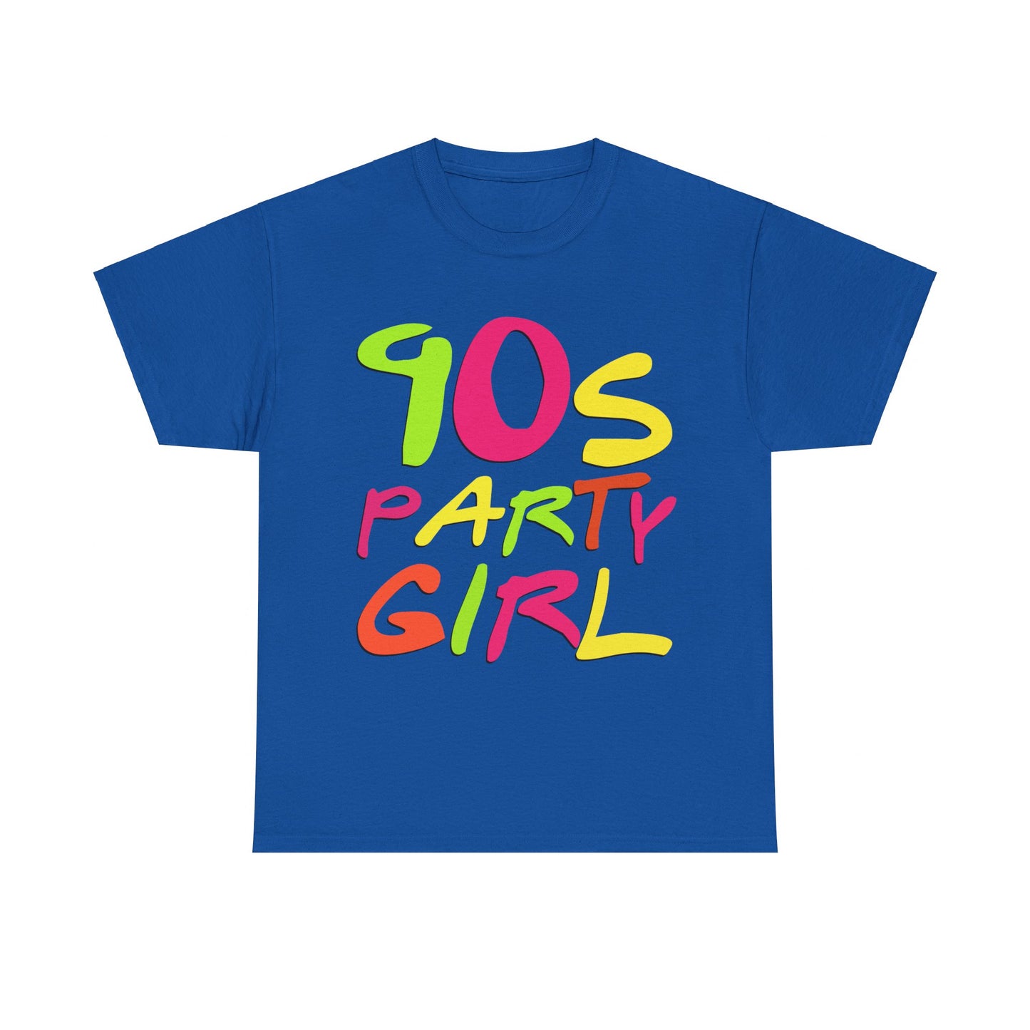 90s Party Girl Unisex Graphic T-Shirt, Sizes S-5XL