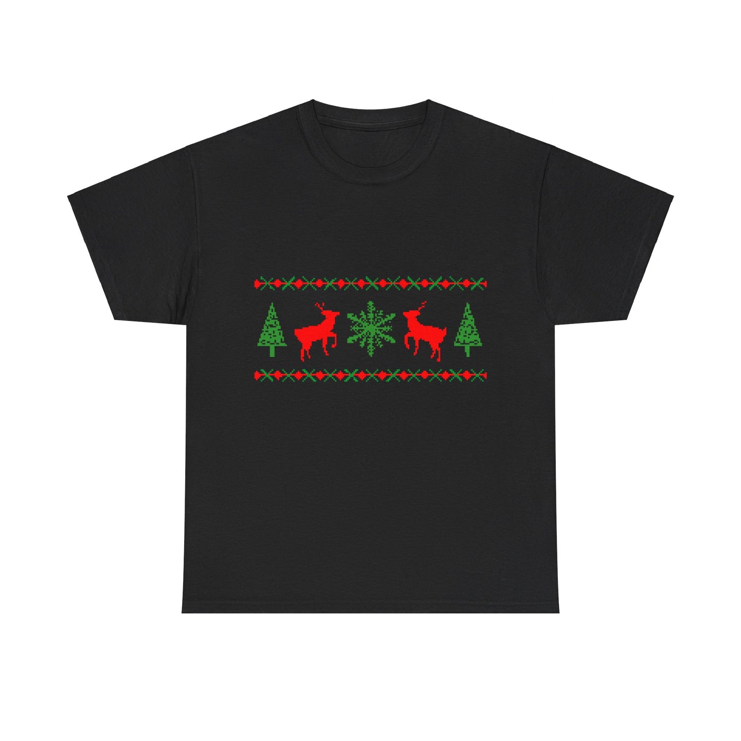 Classic Ugly Christmas Sweater Unisex Graphic T-Shirt, Sizes S-5XL