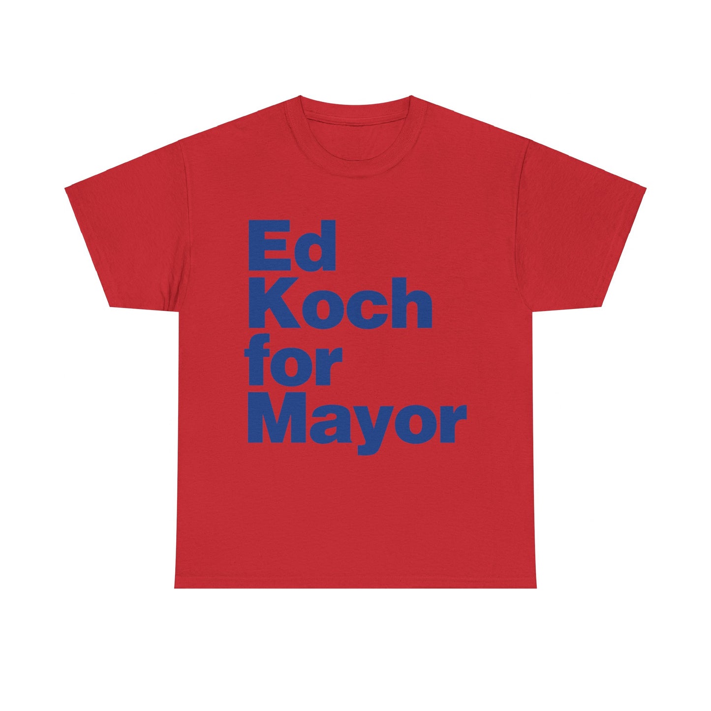 Ed Koch For Mayor Unisex Graphic T-Shirt, Sizes S-5XL