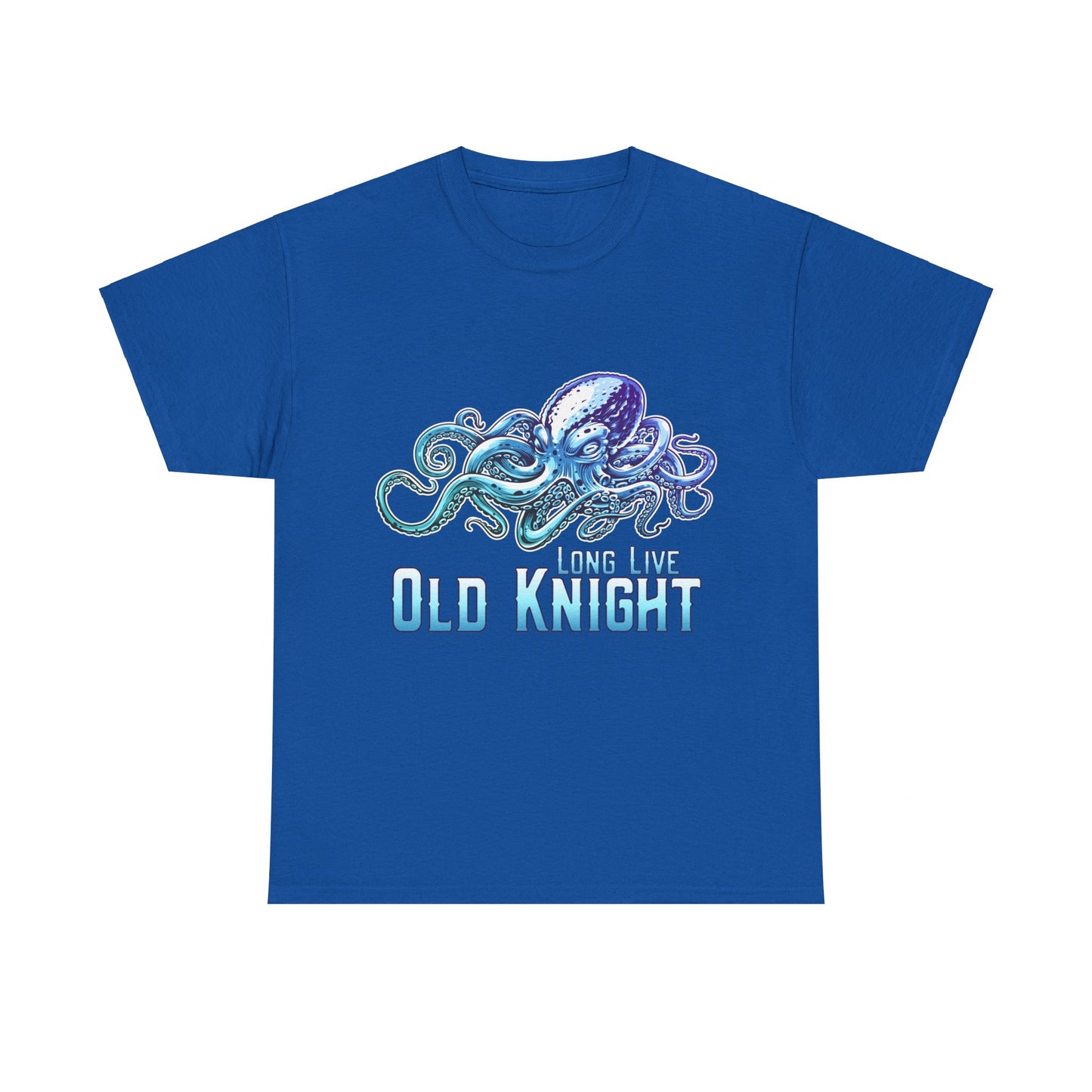 Long Live Old Knight Octopus Unisex Graphic T-Shirt, Sizes S-5XL