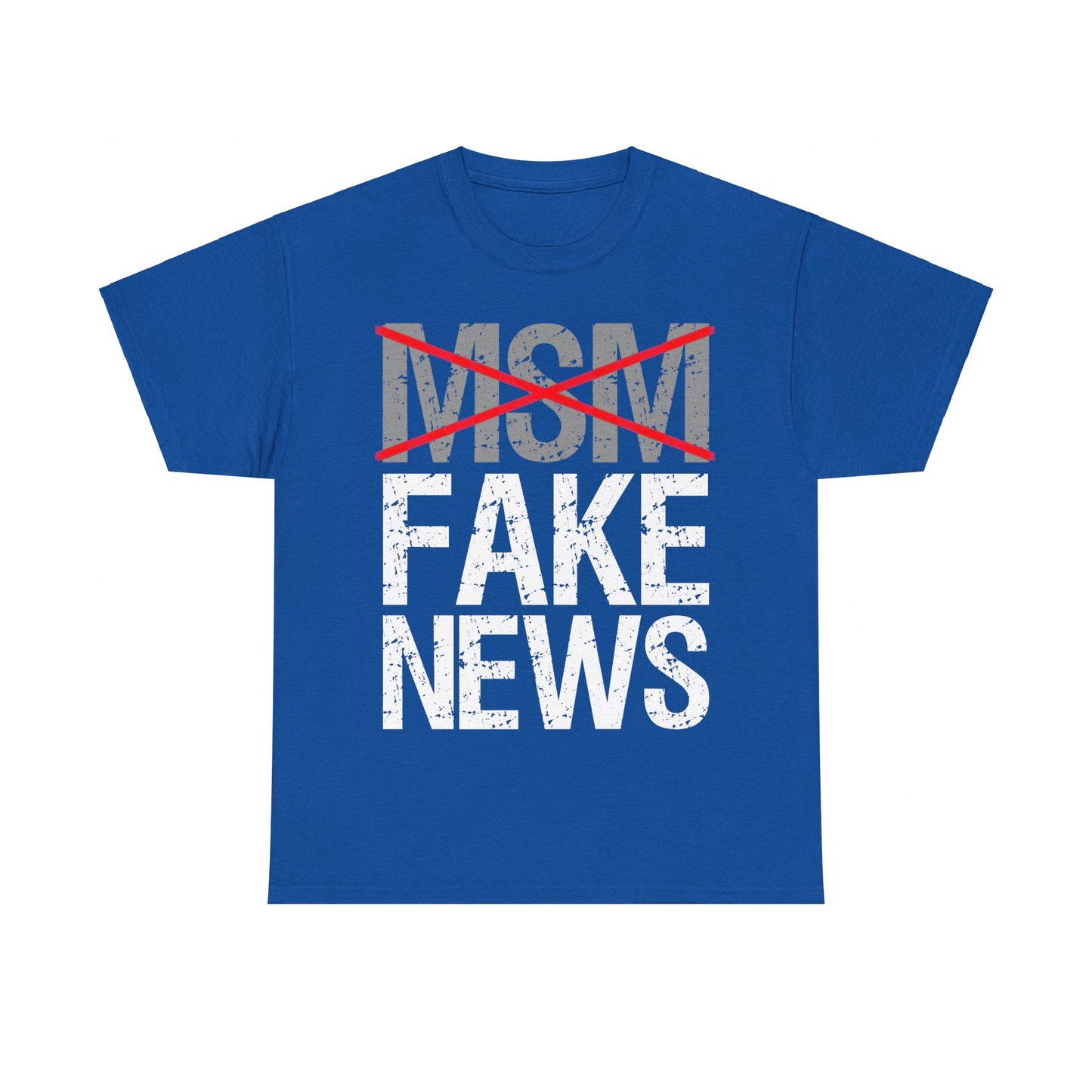 Msm Is Fake News Unisex Graphic T-Shirt, Sizes S-5XL