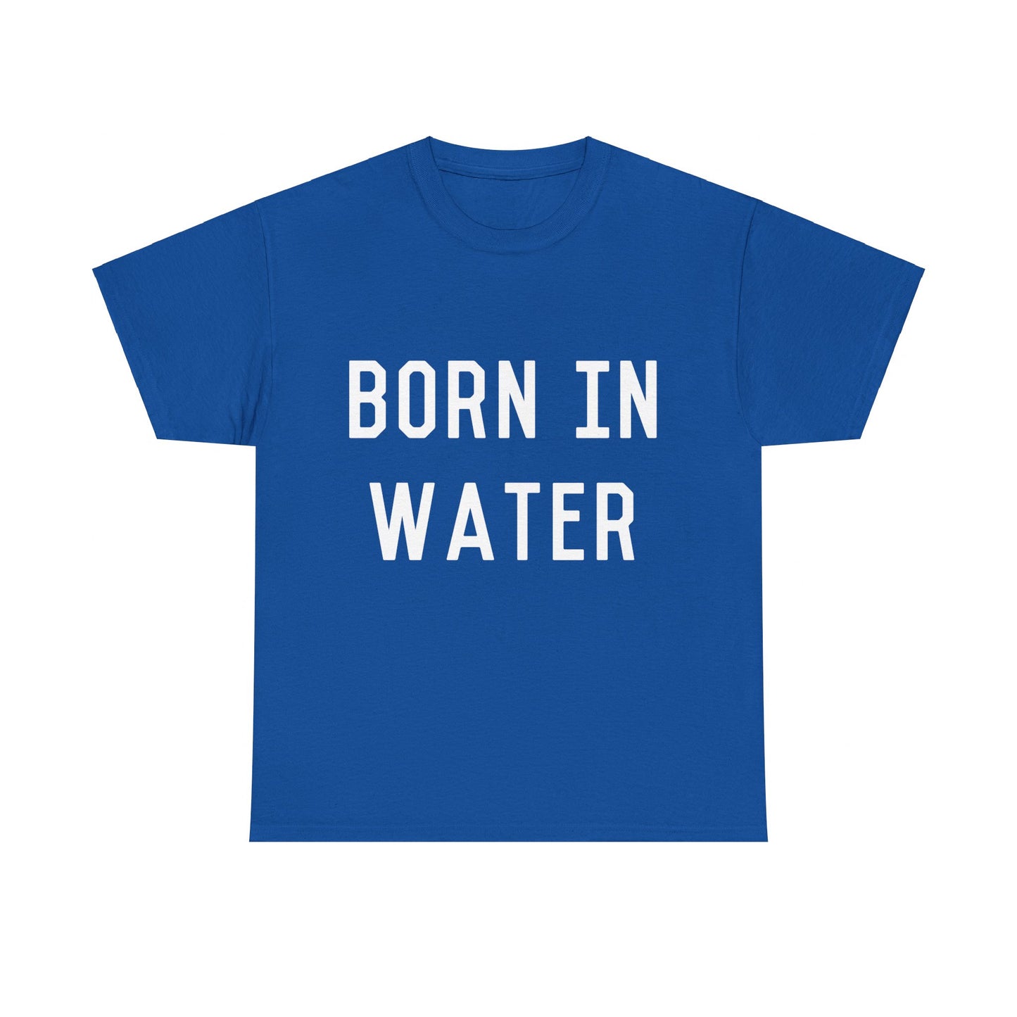 Born In Water Mermaid Beach Bum Unisex Graphic T-Shirt, Sizes S-5XL