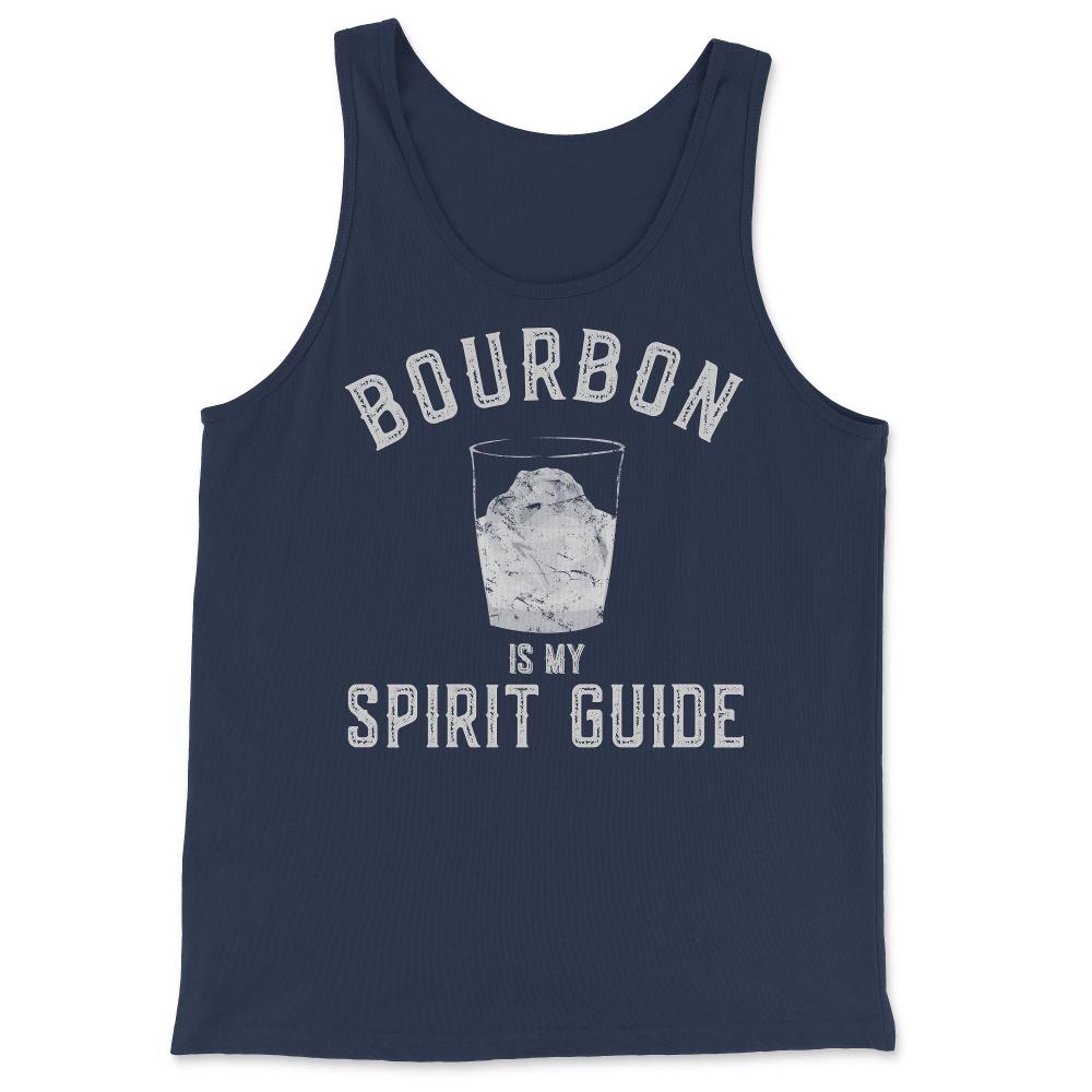 Bourbon is My Spirit Guide - Tank Top - Navy